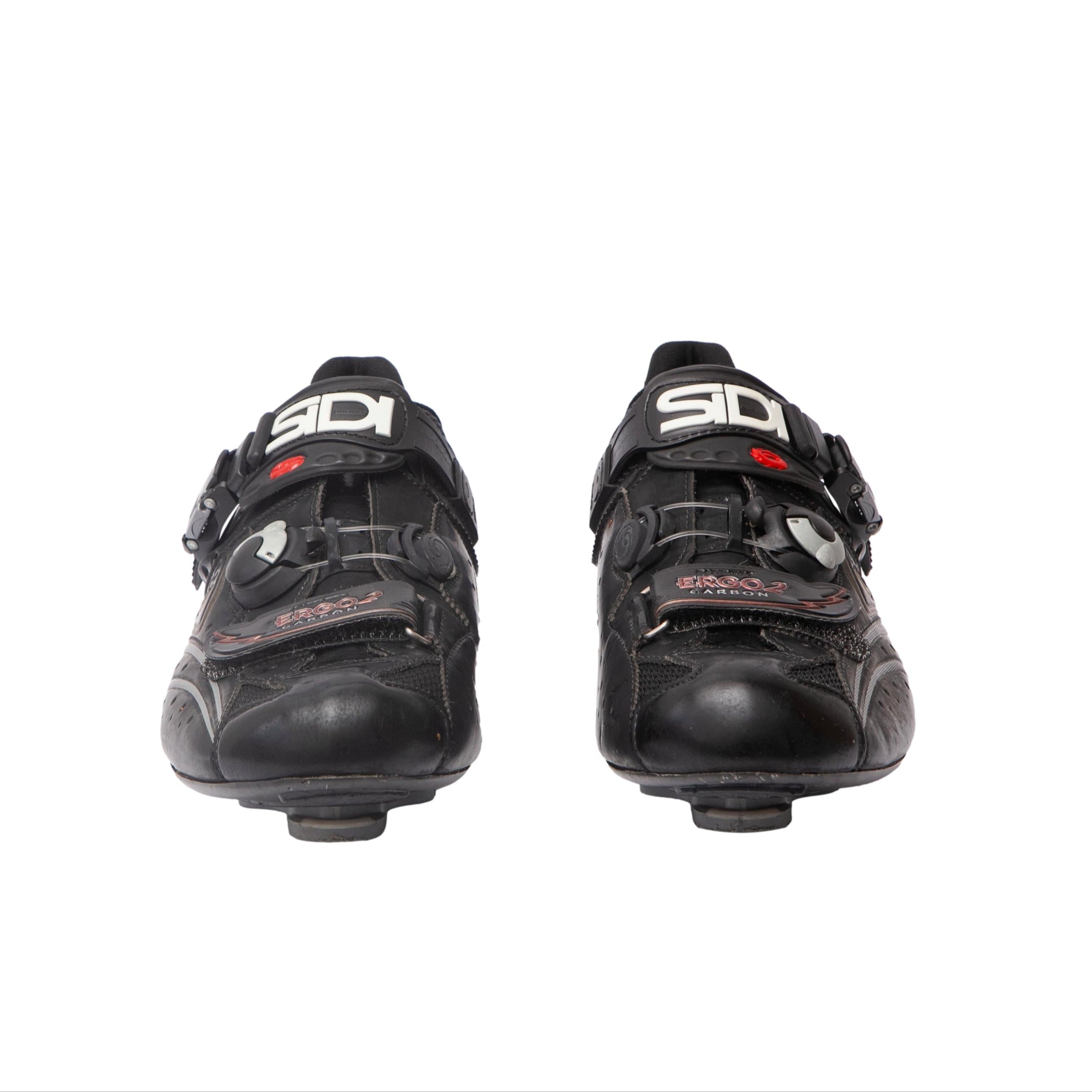 Sapatilha Masculina Ciclismo SiDi Ergo 2 Carbon Preta	- Tamanho 40