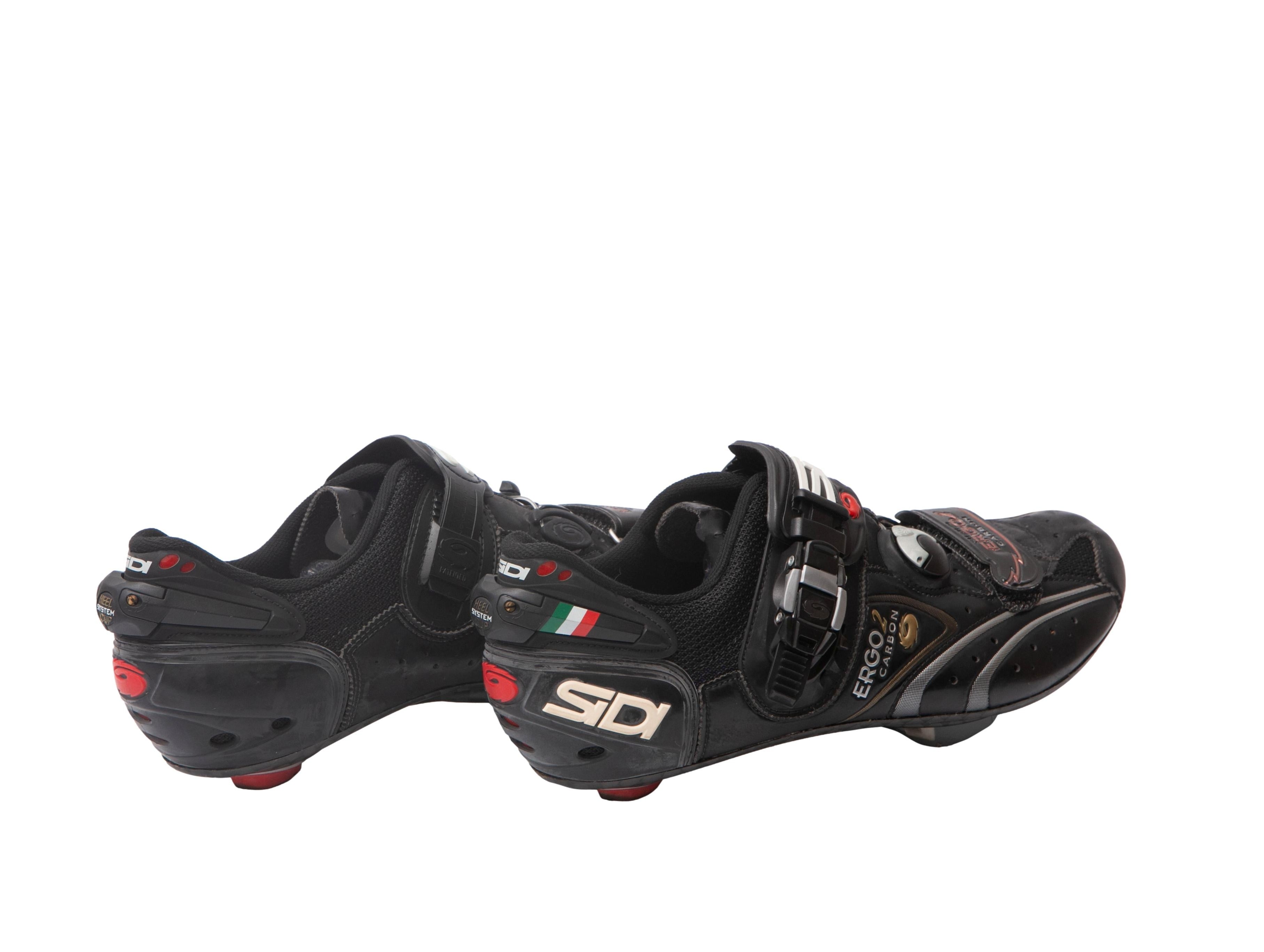 Sapatilha Masculina Ciclismo SiDi Ergo 2 Carbon Preta	- Tamanho 40