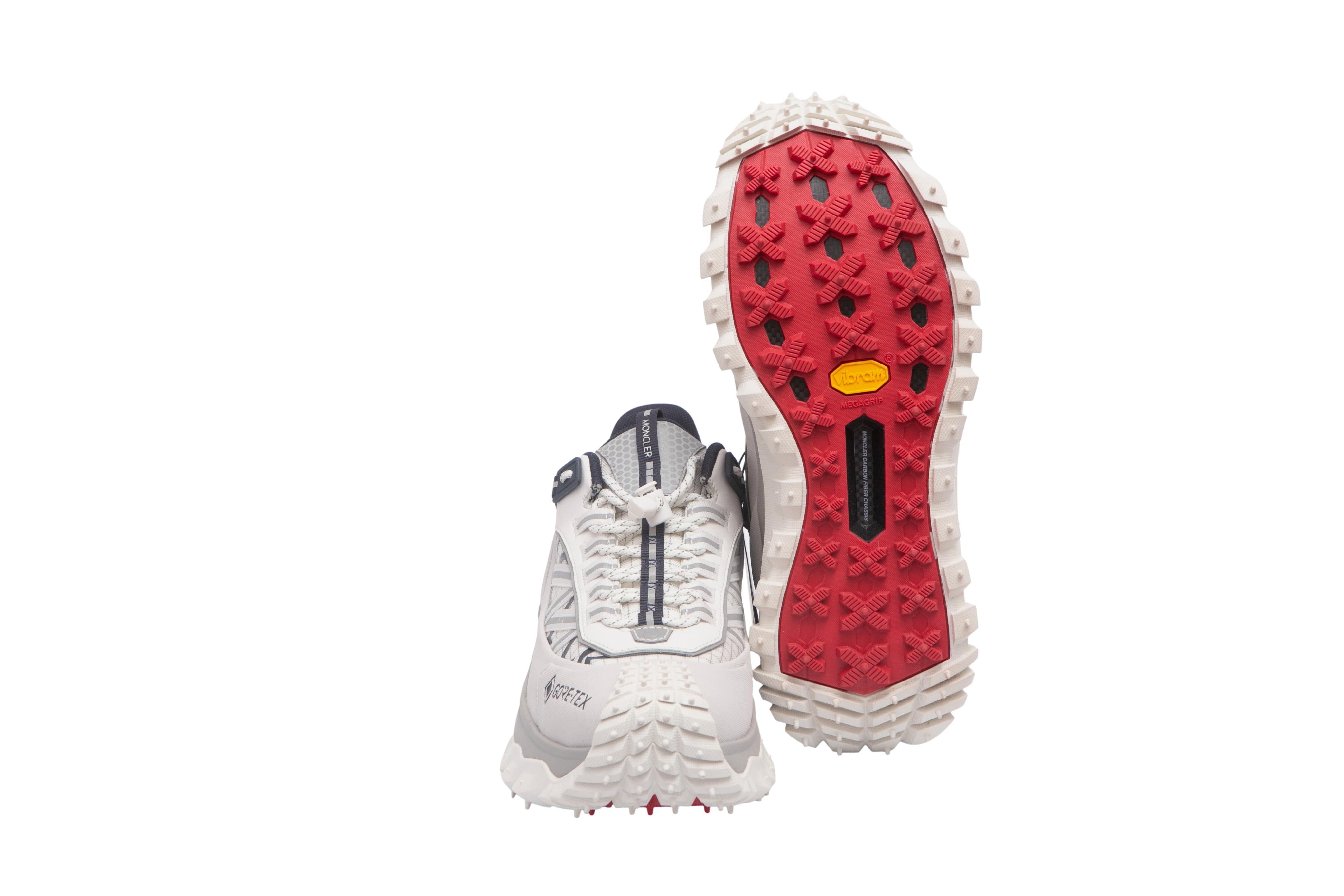 Tênis Unissex Moncler Vibram Megagrip Cinza/ Branco - Tamanho 41