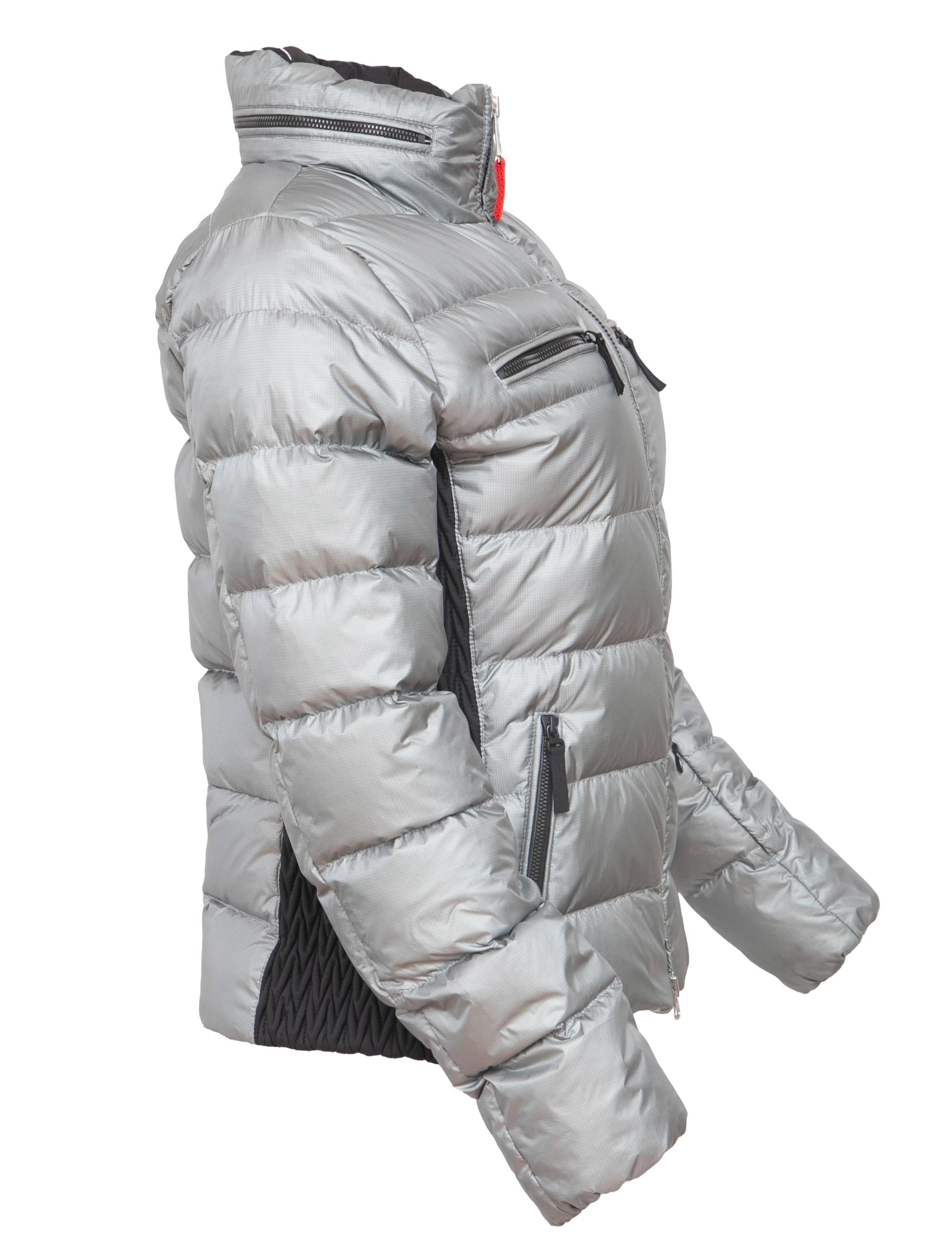Casaco Feminino Ski Bogner Fire+Ice Cinza/Preto - Tamanho M
