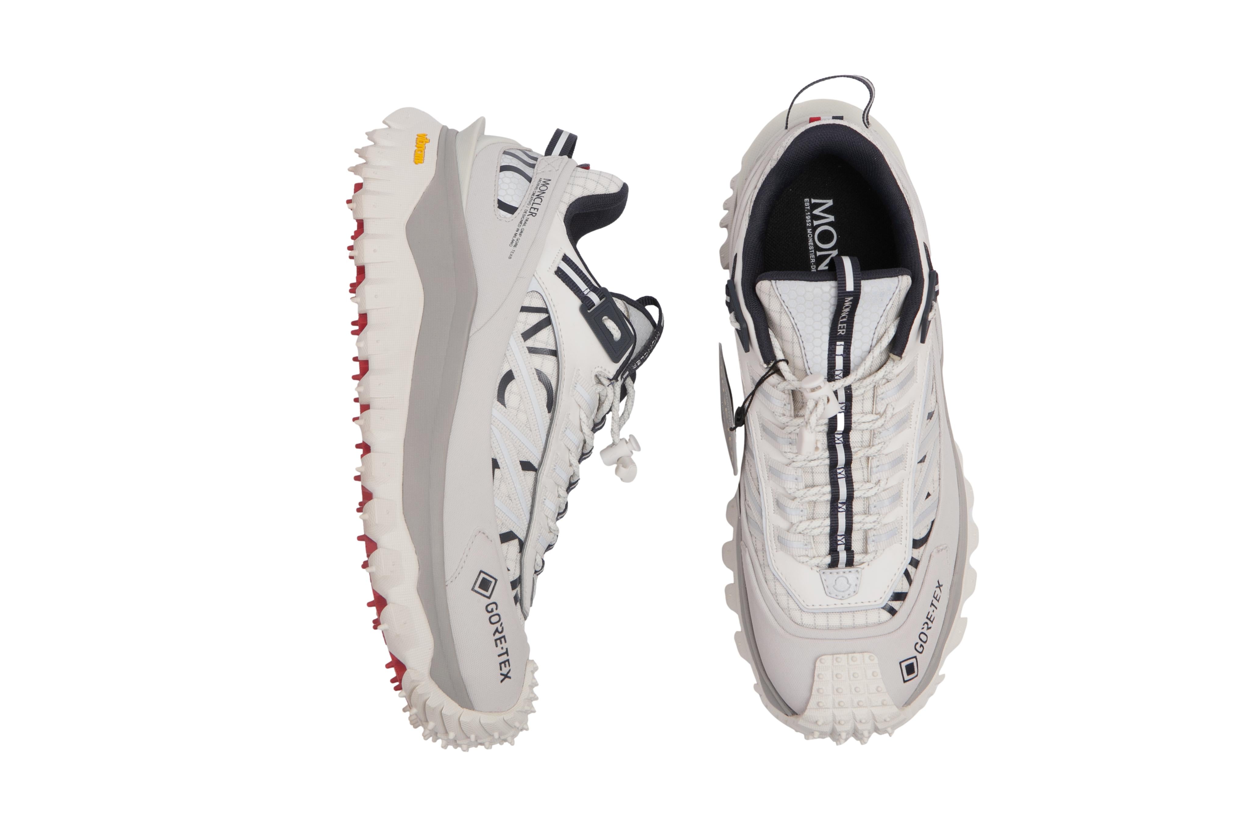 Tênis Unissex Moncler Vibram Megagrip Cinza/ Branco - Tamanho 41