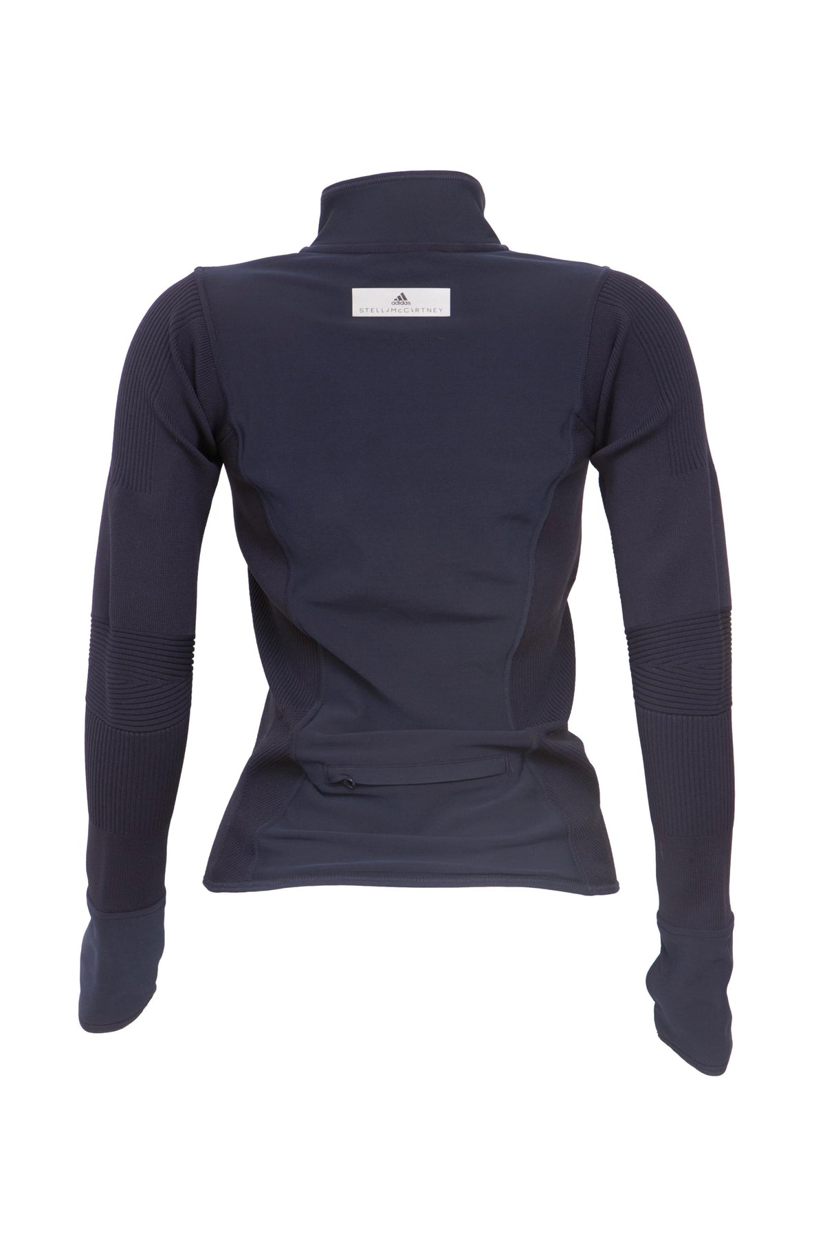 Casaco Feminino Esportes Adidas Stella McCartney Manga Longa Azul Escuro - Tamanho S - foto 4