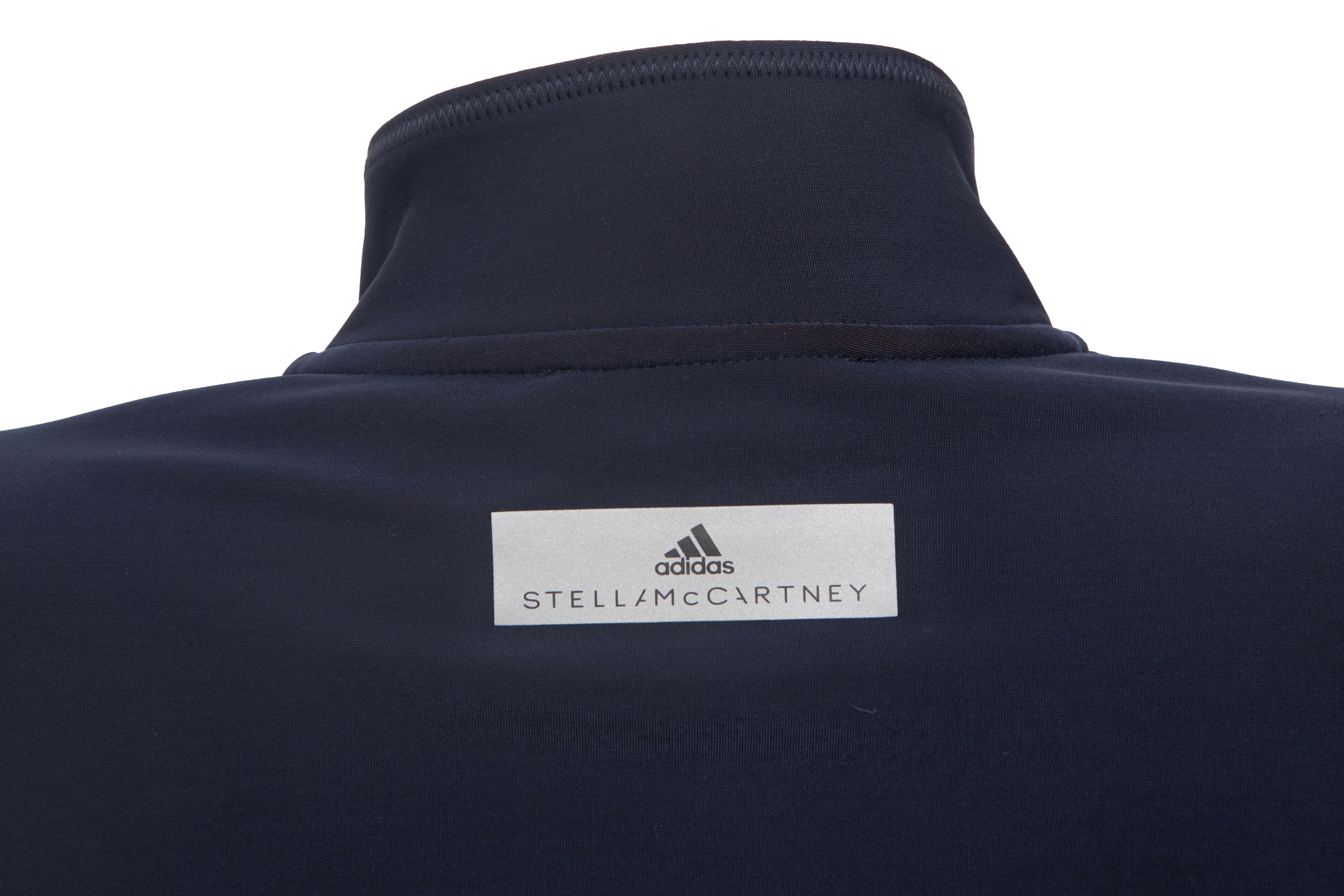 Casaco Feminino Esportes Adidas Stella McCartney Manga Longa Azul Escuro - Tamanho S - foto 5