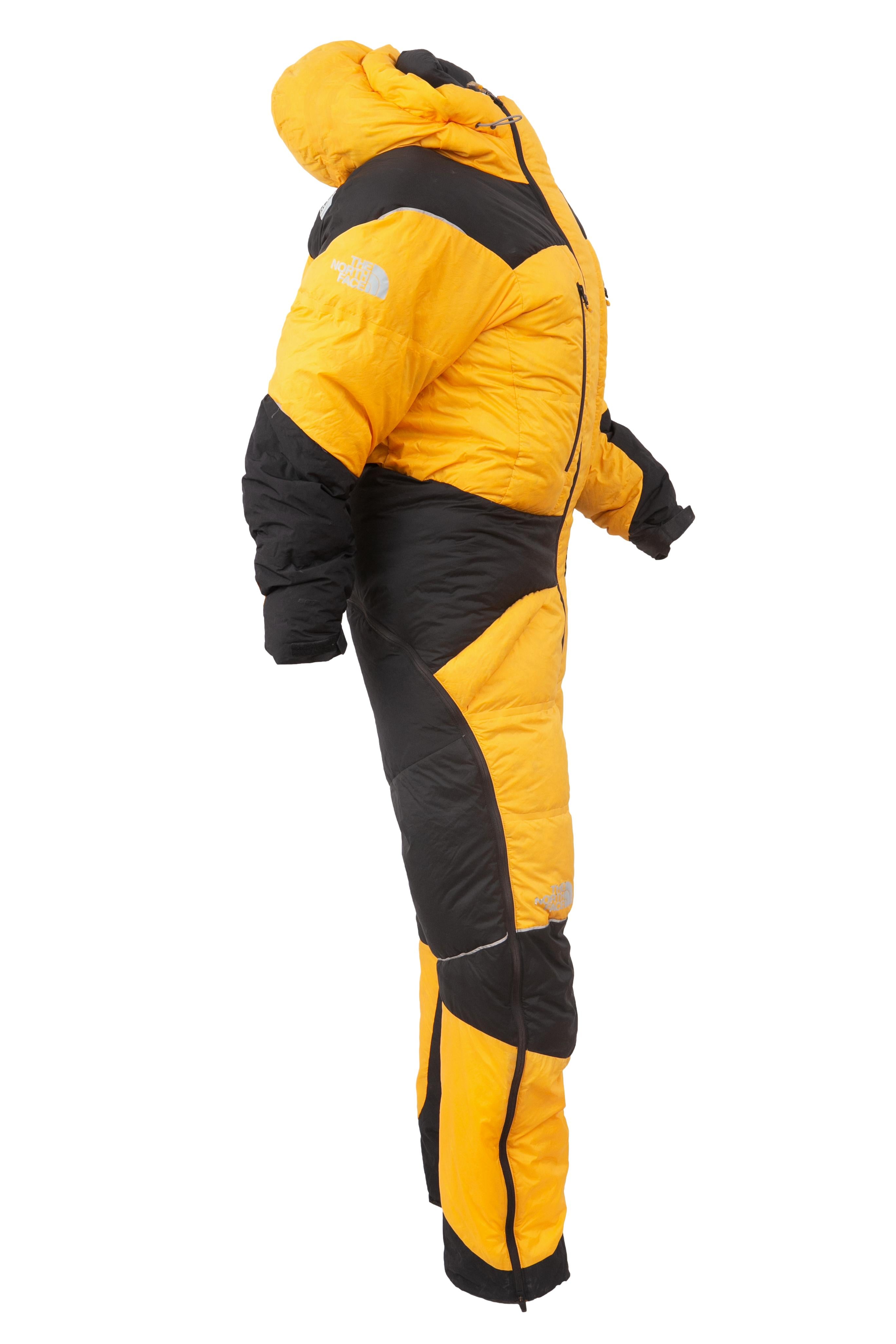 Macacão Masculino Impermeável Montanhismo The North Face Himalayan Suit Amarelo/Preto - Tamanho P