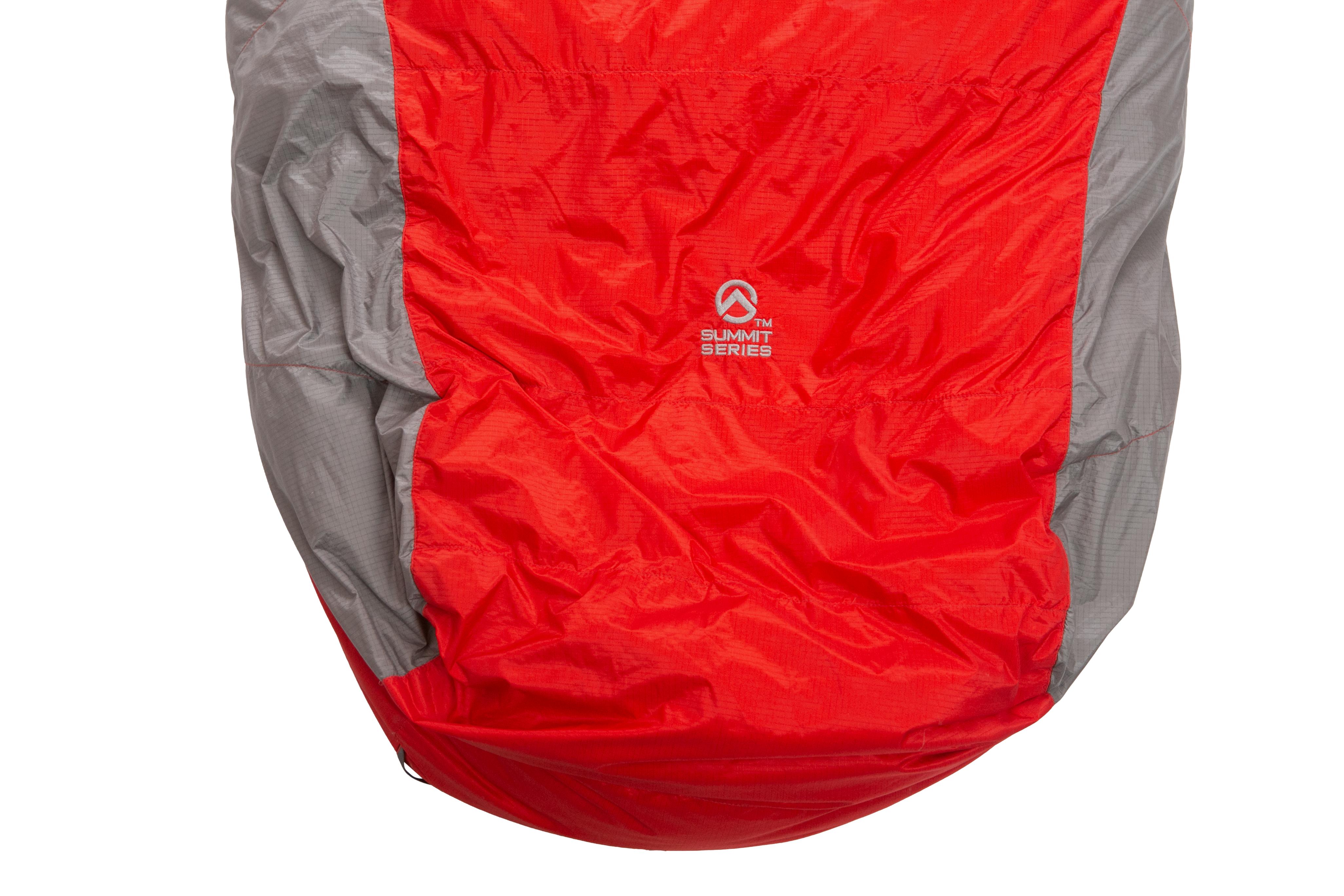 Saco de Dormir Para Montanhismo/Trilha The North Face Summit Series Vermelho/Cinza