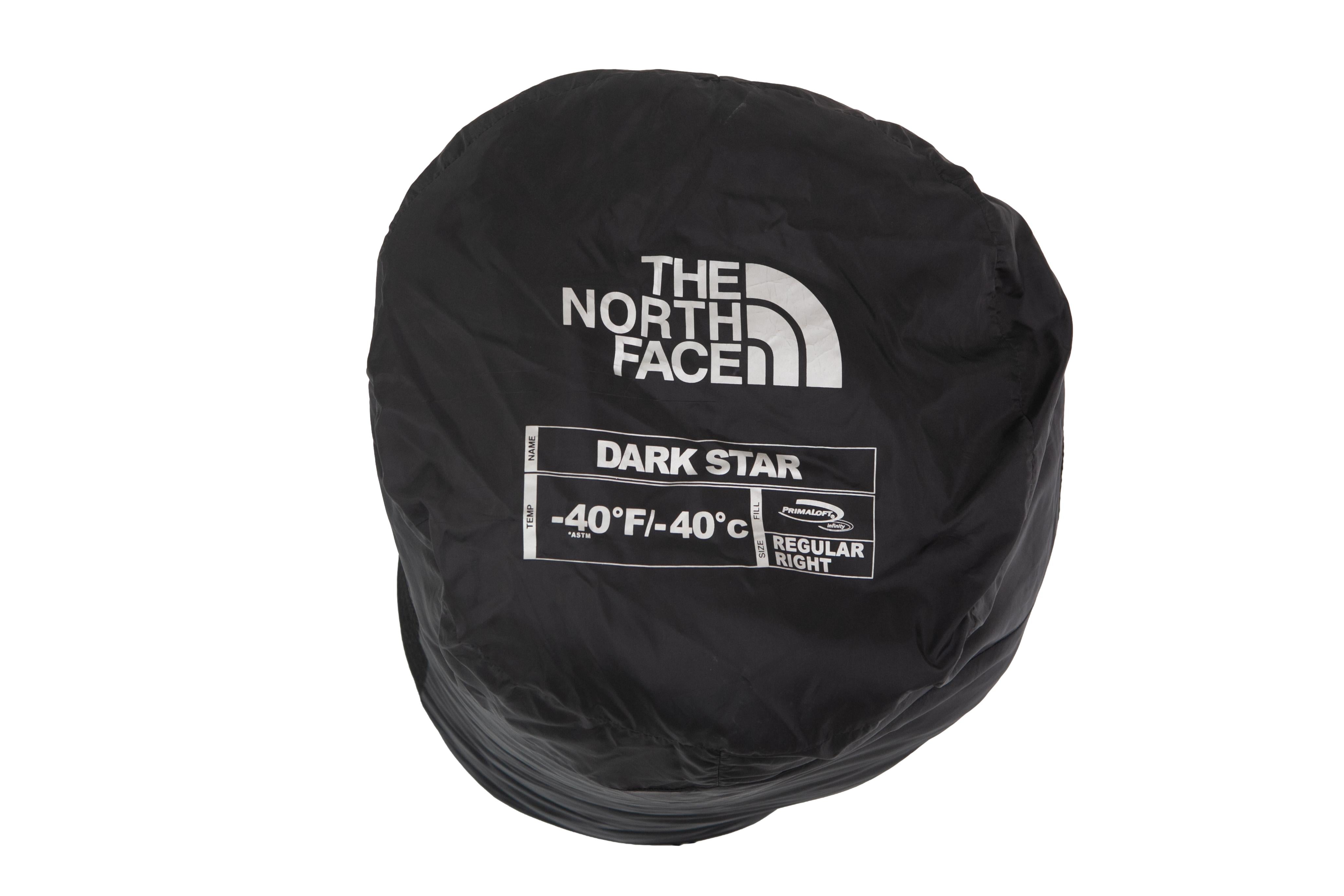 Saco de Dormir Para Montanhismo/Trilha The North Face Dark Star Vermelho e Preto