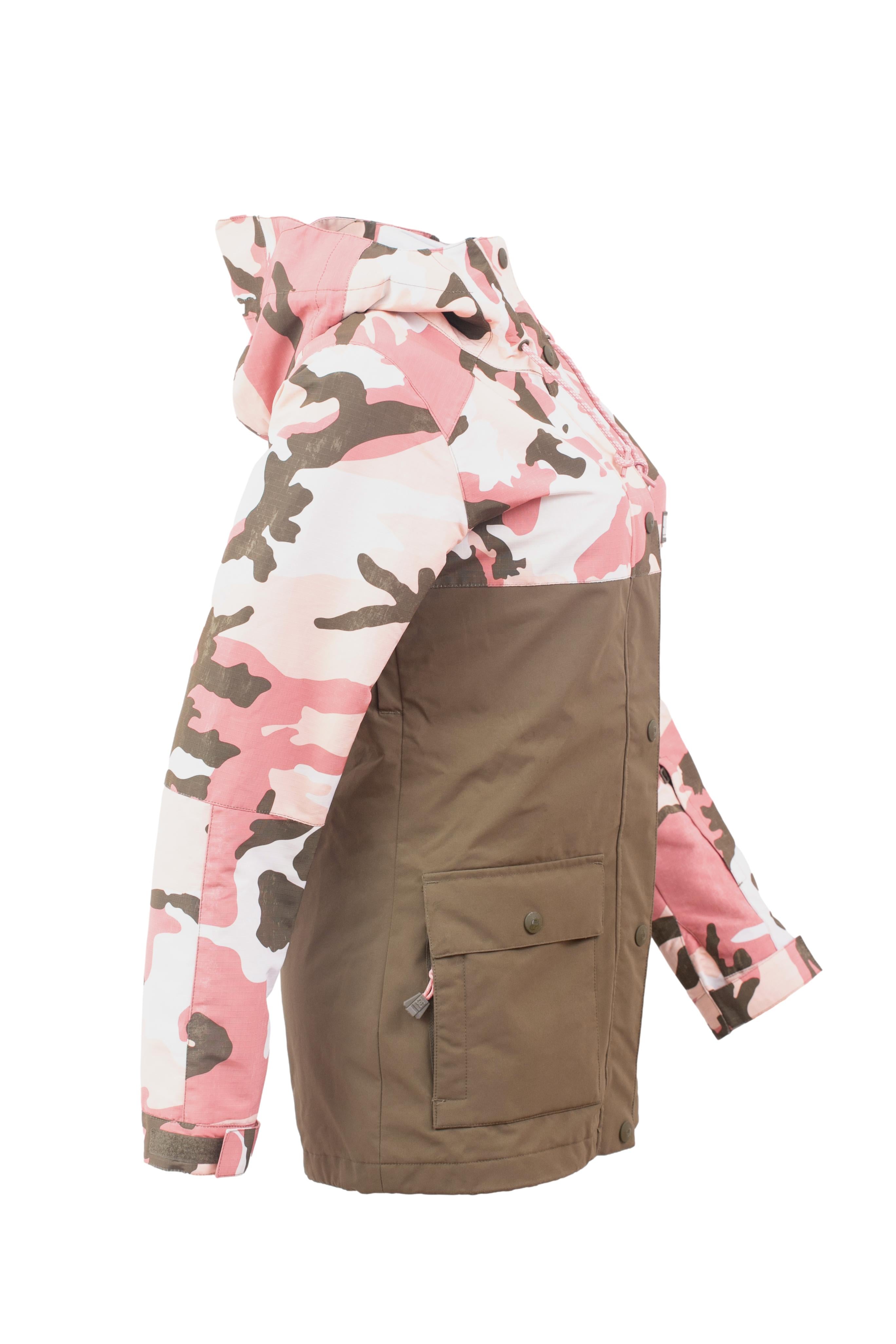 Casaco Feminino Snowboard DC Shoes Camuflado - Tamanho XS