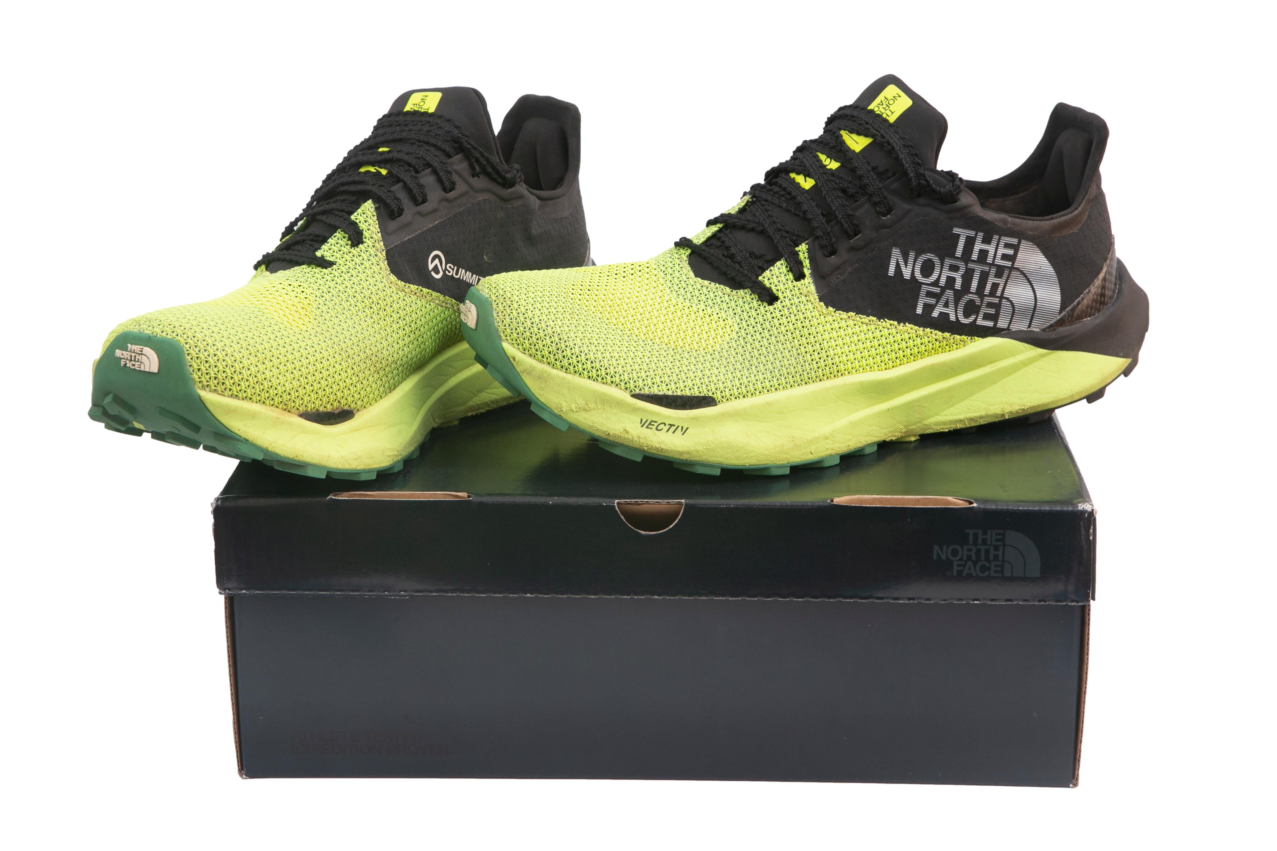 Tênis Masculino Atletismo The North Face Summit Series Verde/Preto - Tamanho 41
