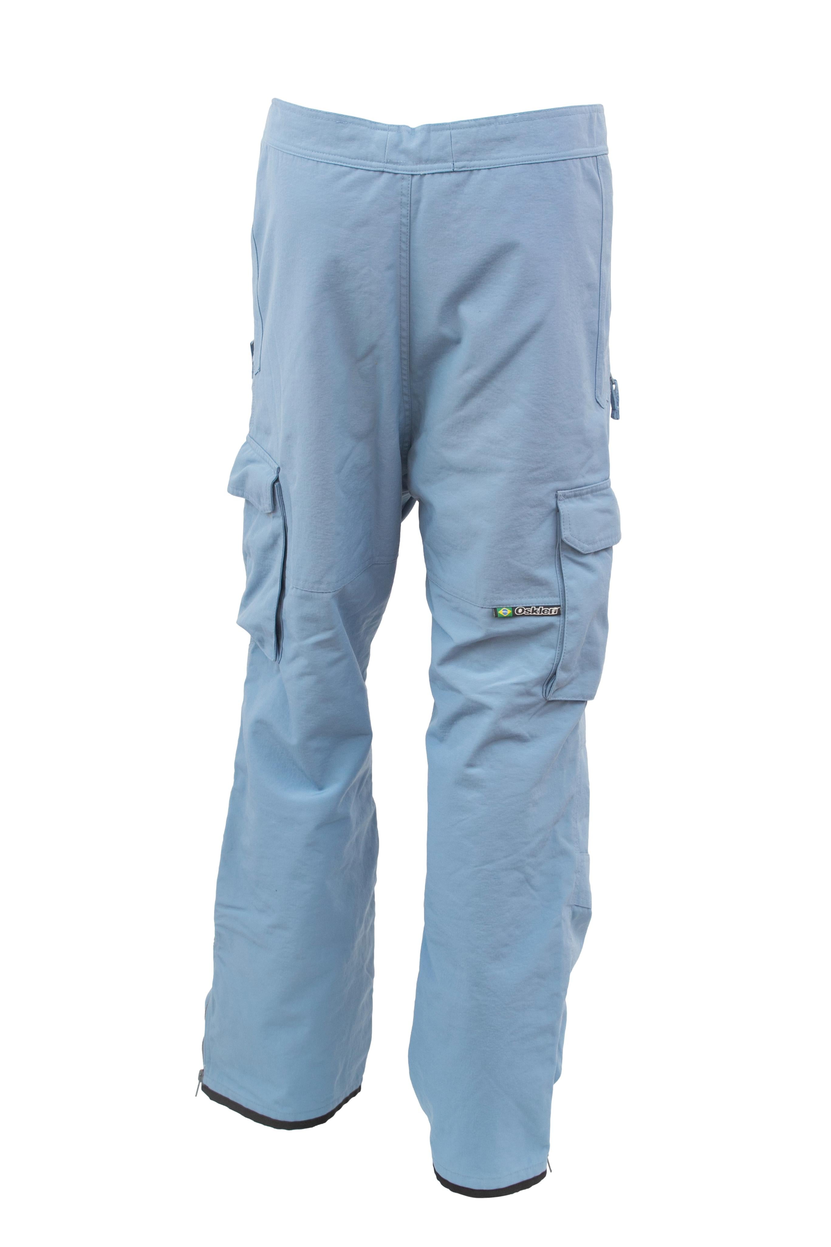 Calça Masculina Snowboard Osklen Storm Tech Alaska Expedition Azul claro - Tamanho M