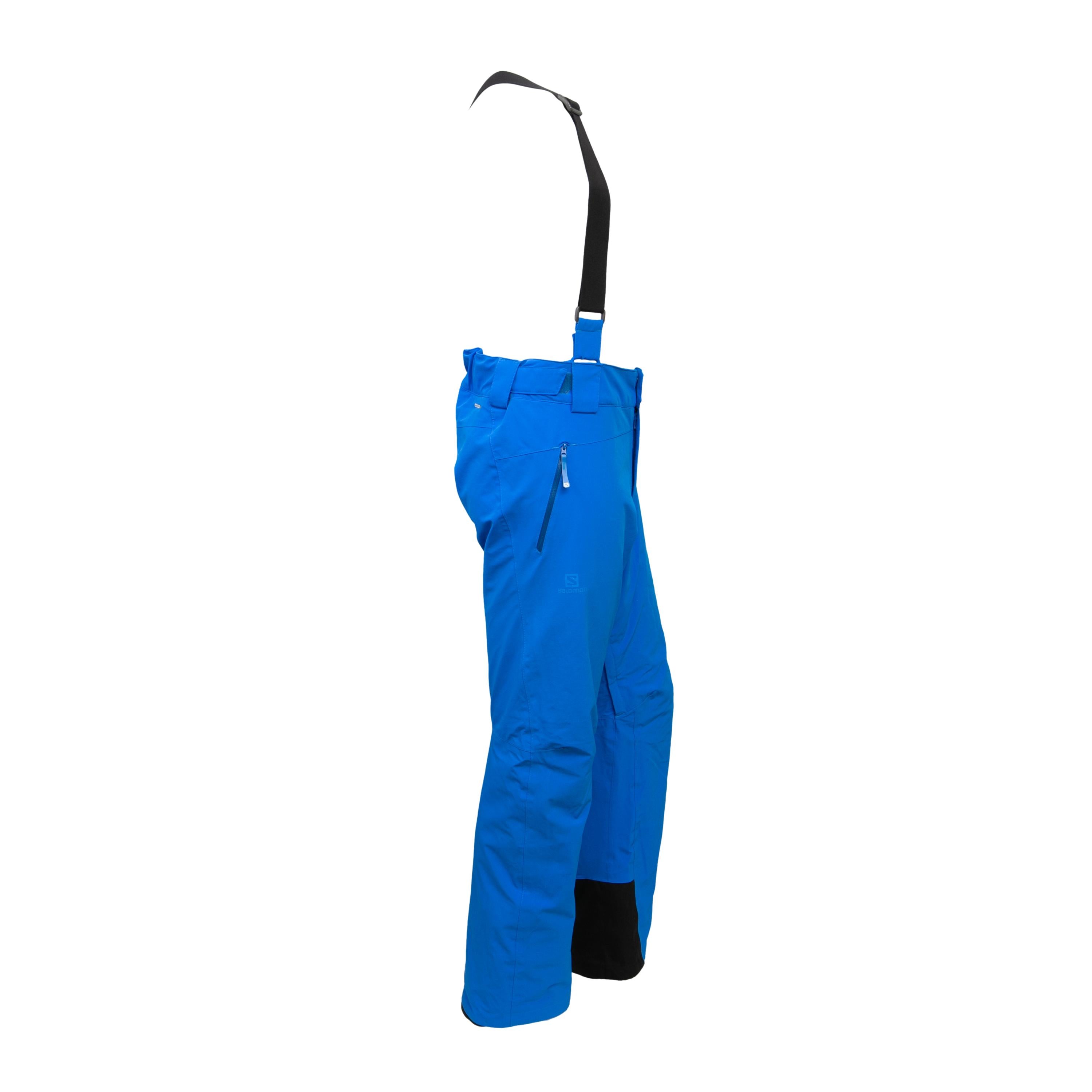 Calça Masculina Ski/Snowboard Salomon Azul - Tamanho L / 52