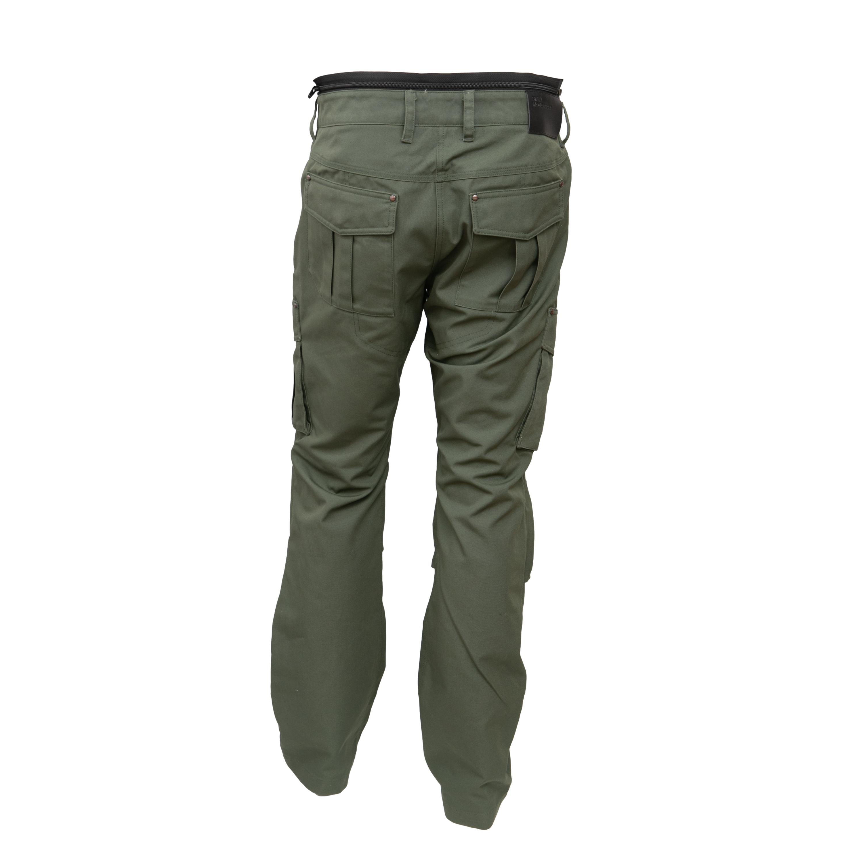 Calça Cargo Masculina Motociclismo BMW Motorrad Verde - Tamanho W34 L32