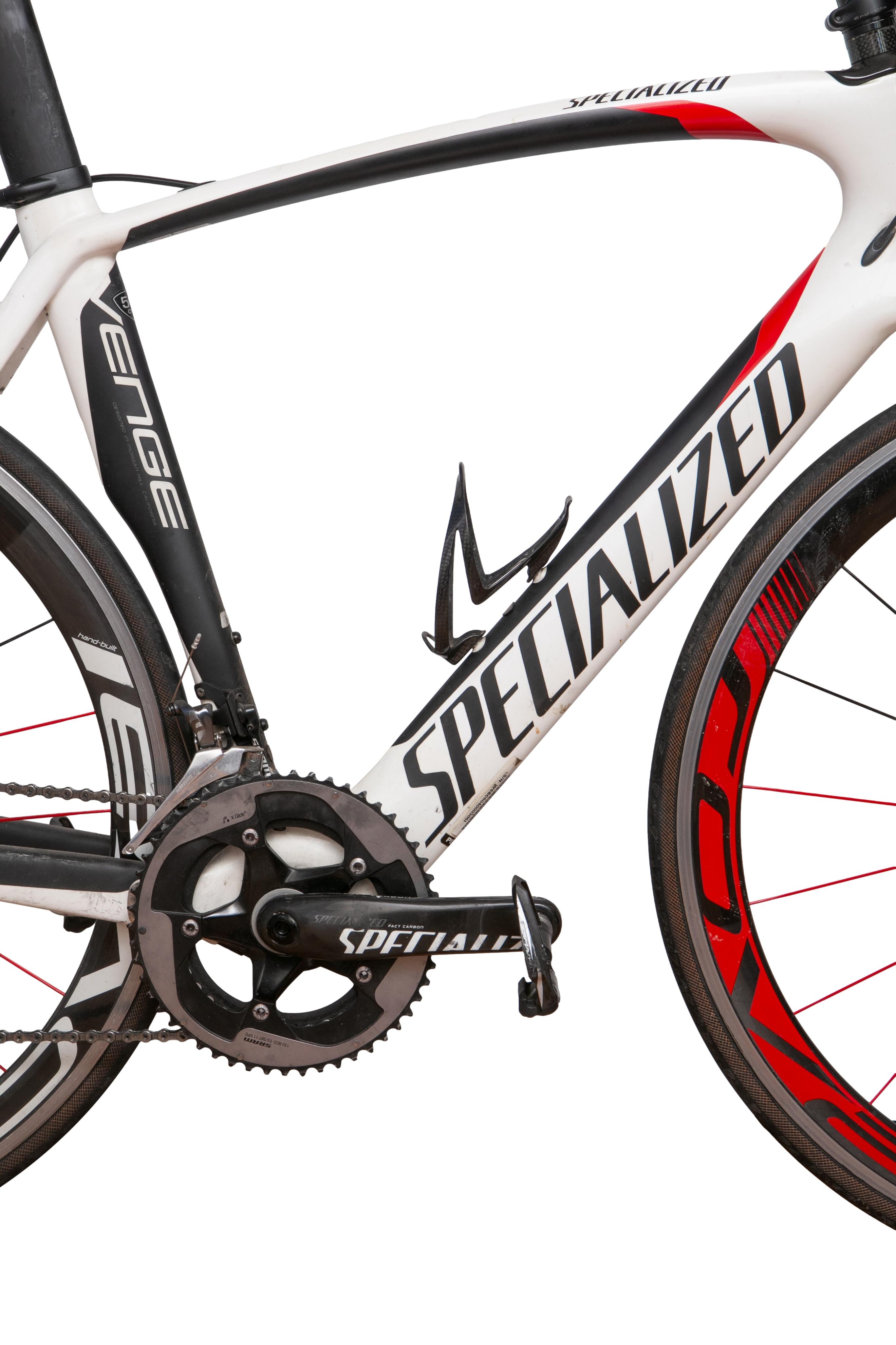 Bicicleta Unissex Specialized Branca/Vermelha - Tamanho 56