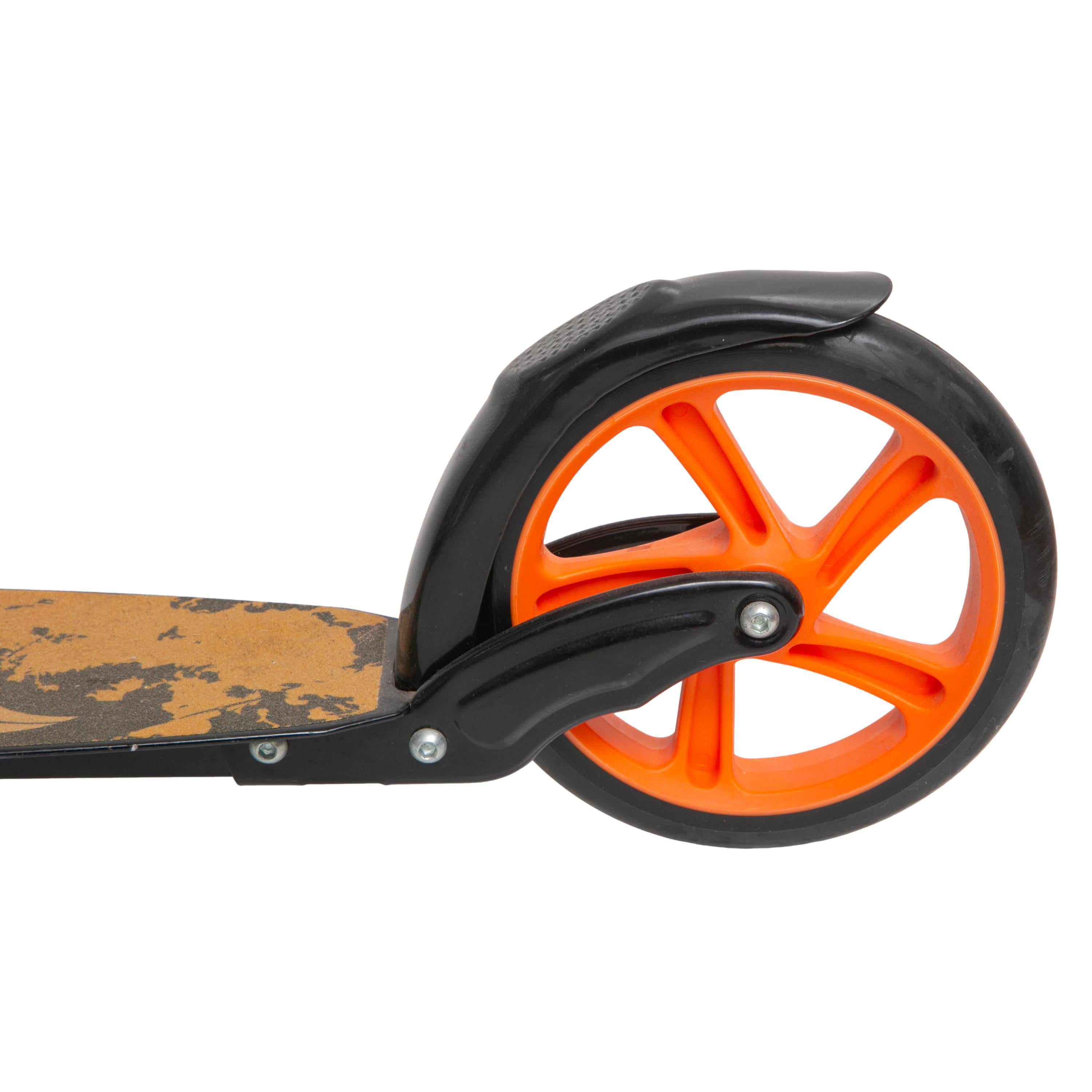 Patinete Juvenil Unissex Diversos Atrio Street ES245 Dobrável Preto/Laranja - Tamanho Único