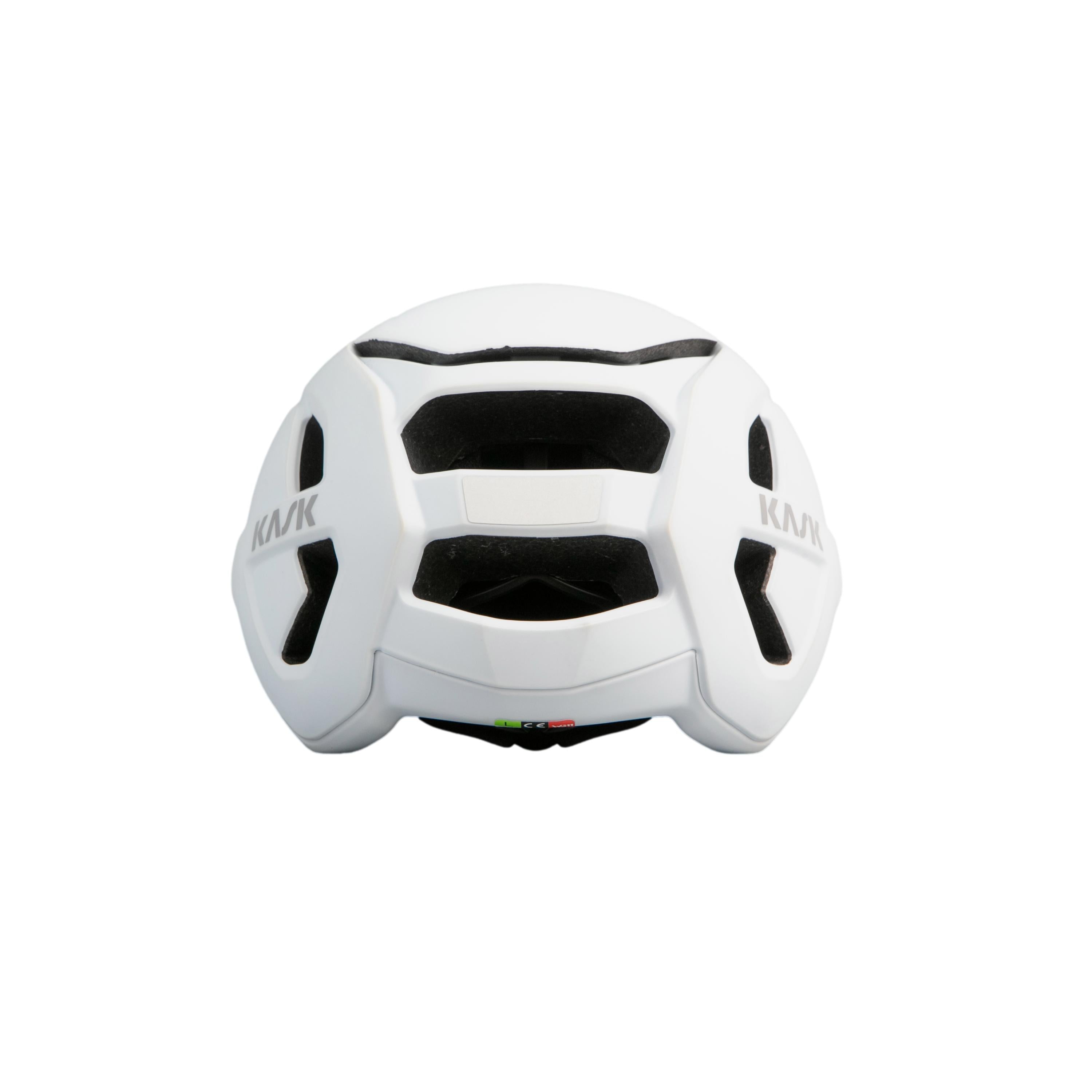 Capacete Unissex Ciclismo Kask Wasabi Branco Com Saquinho De Proteção Kask - Tamanho 59-62