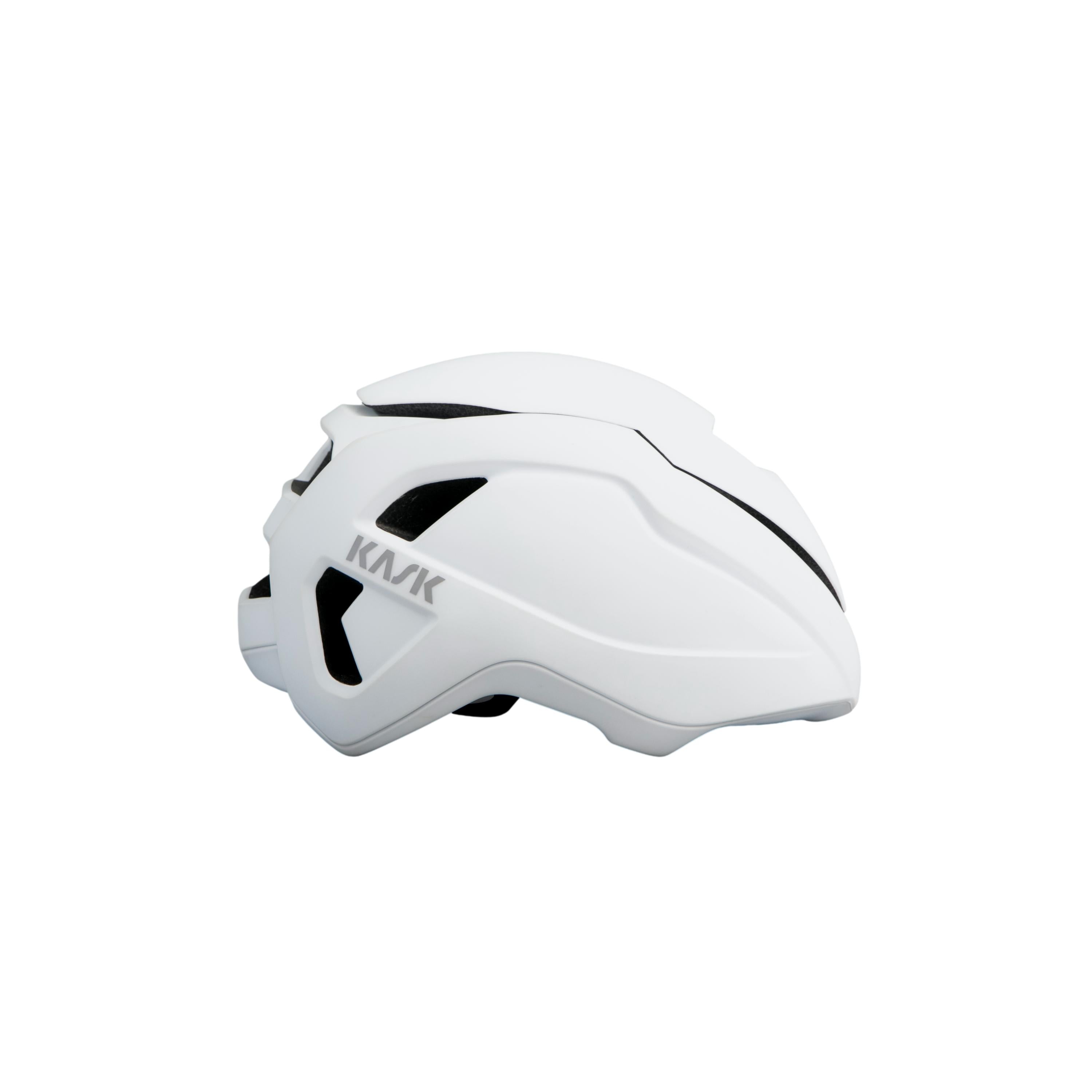 Capacete Unissex Ciclismo Kask Wasabi Branco Com Saquinho De Proteção Kask - Tamanho 59-62