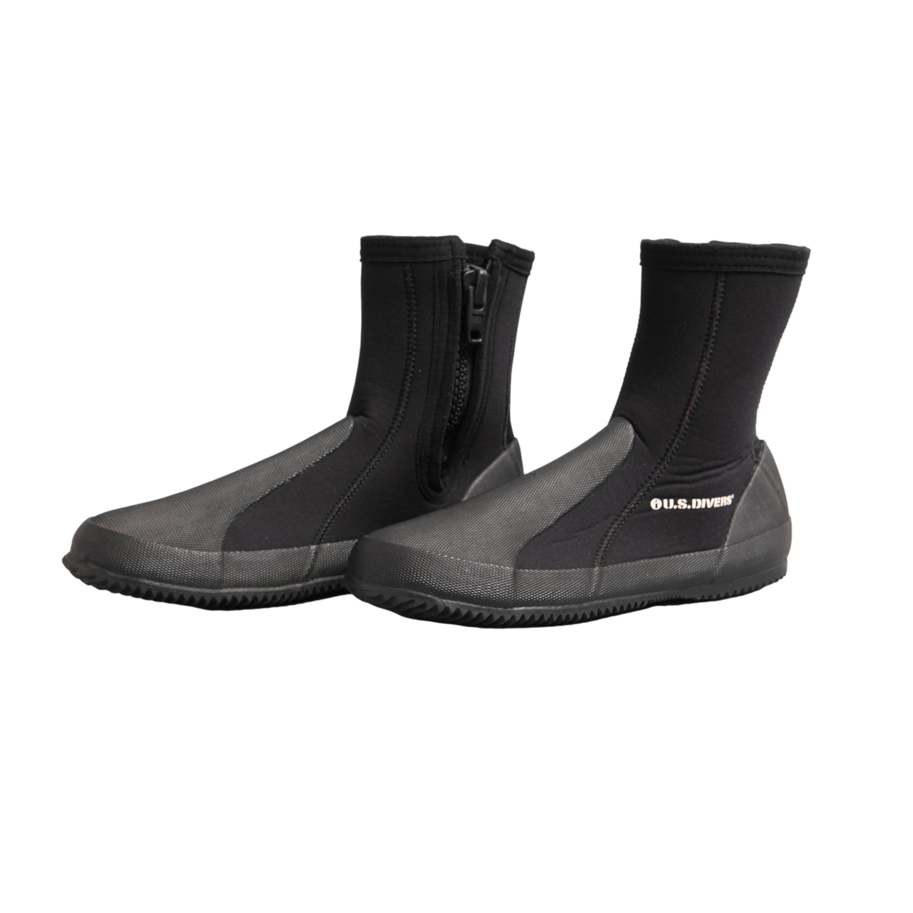 Bota Masculina Mergulho Us Divers Neoprene Preta - Tamanho 9 (Novo)