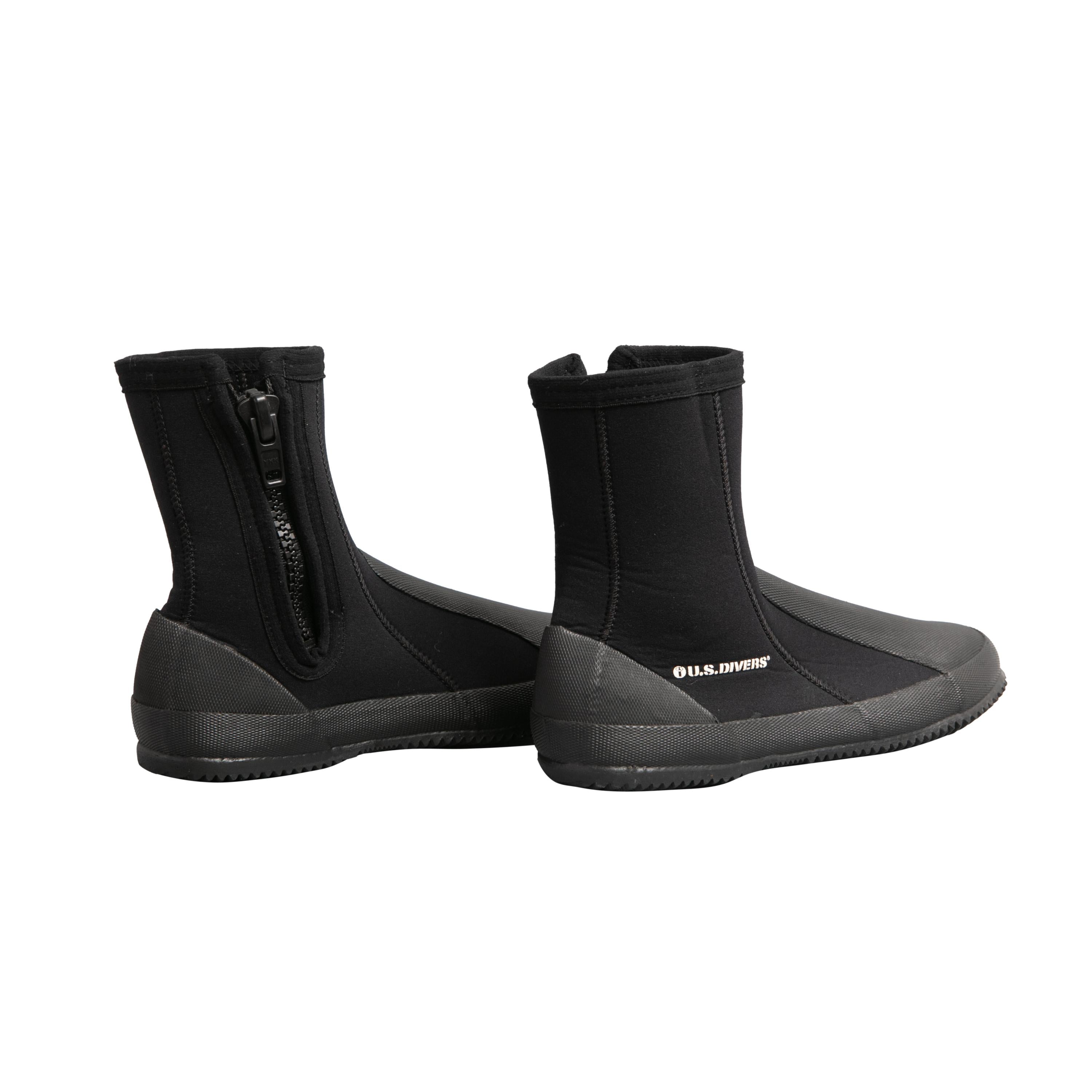 Bota Masculina Mergulho Us Divers Neoprene Preta - Tamanho 9 (Novo)