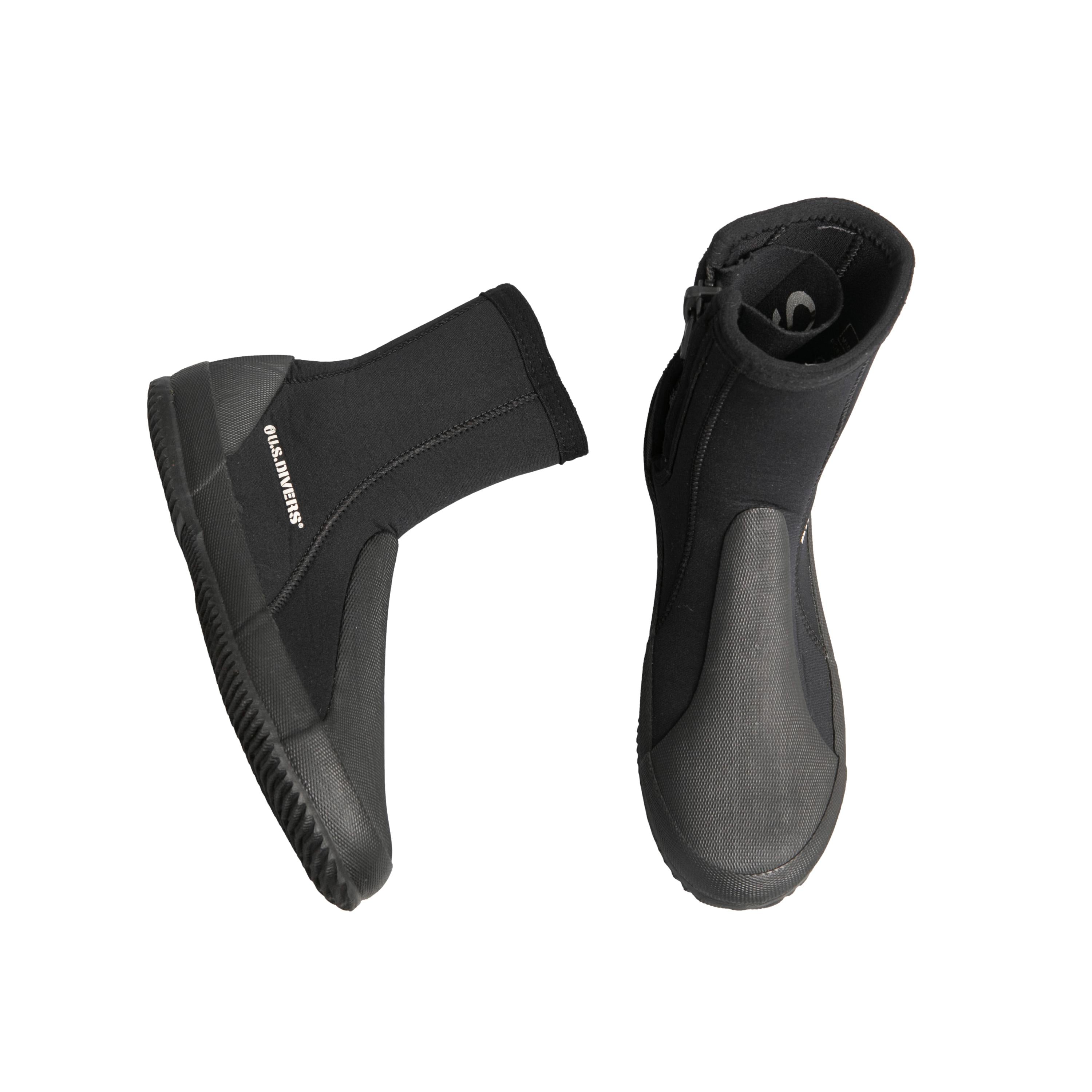 Bota Masculina Mergulho Us Divers Neoprene Preta - Tamanho 9 (Novo)