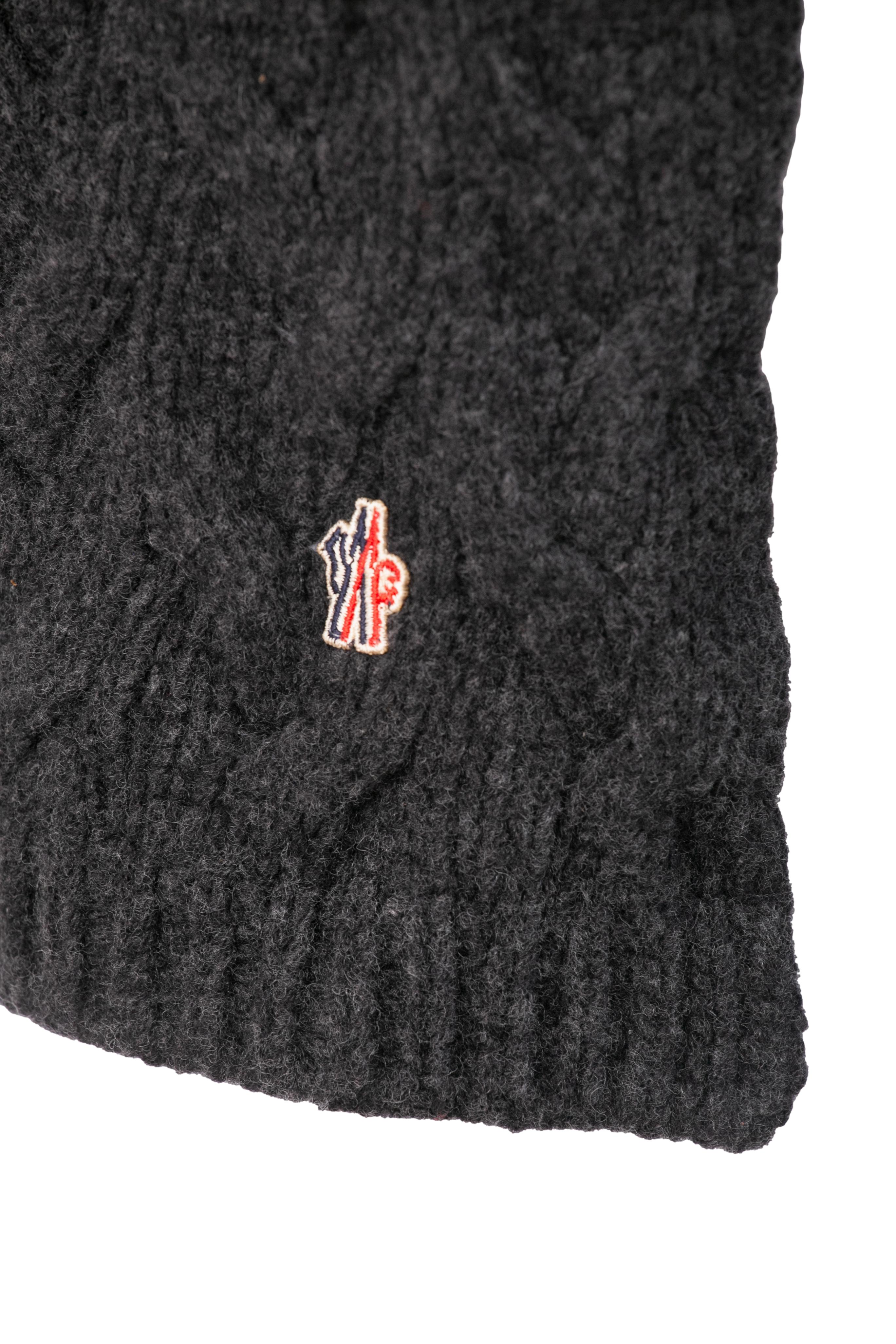 Cachecol Unissex Moncler Cinza - Tamanho Único