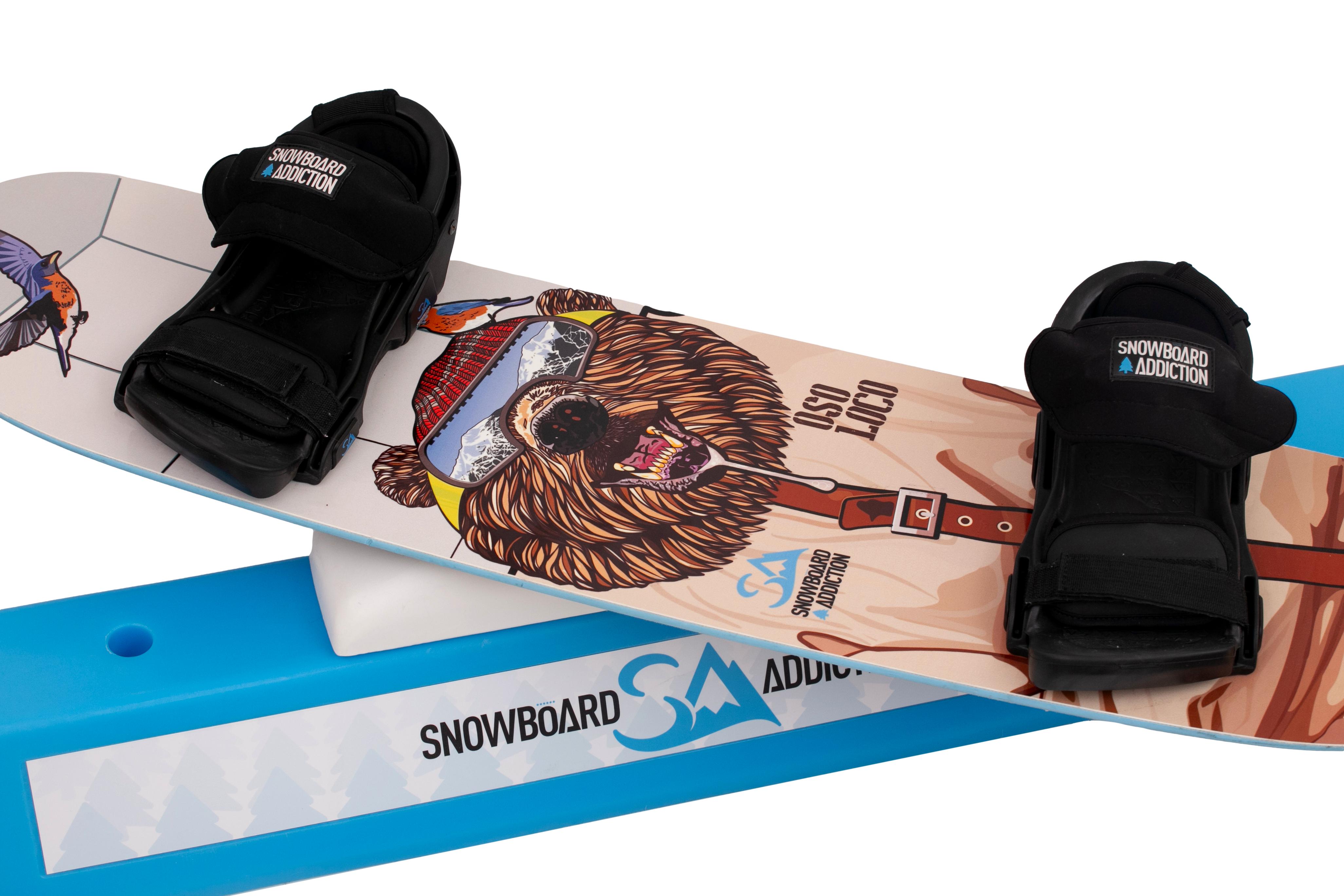 Prancha Snowboard Jib Training Setup Snowboard Addiction Com Plataforma