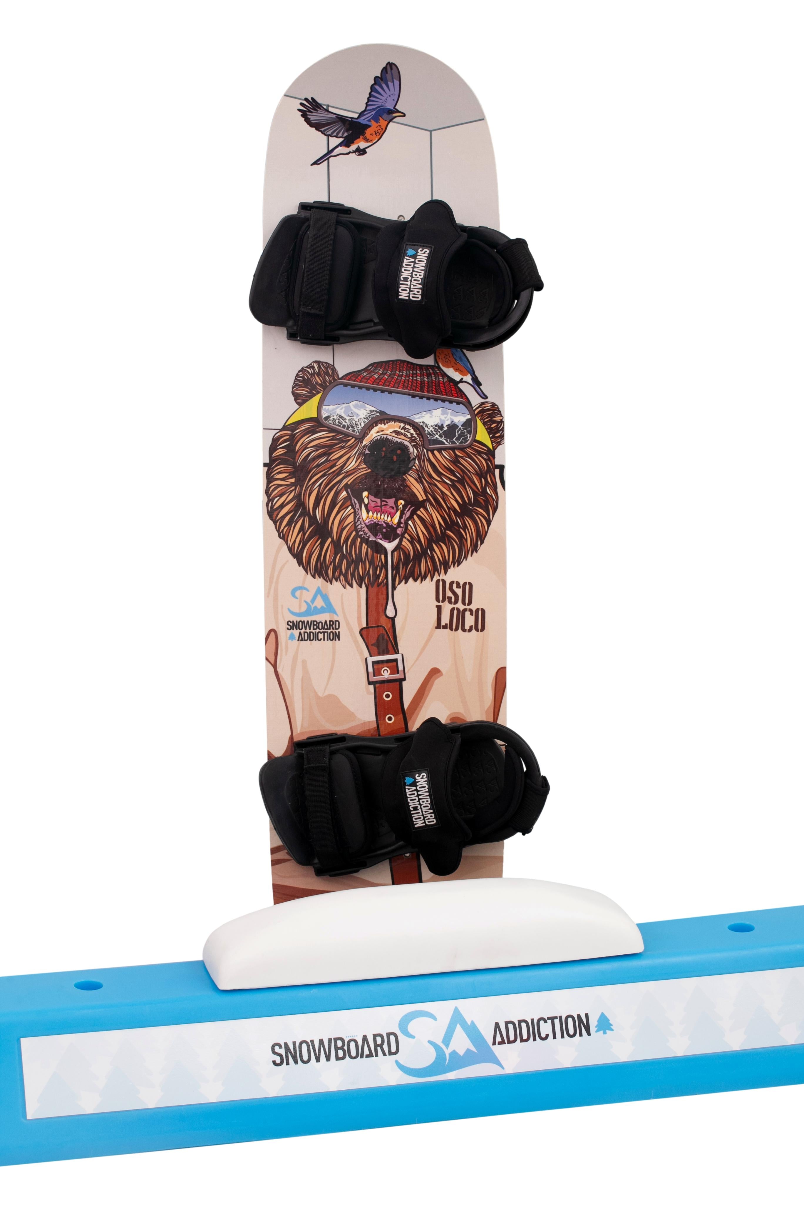 Prancha Snowboard Jib Training Setup Snowboard Addiction Com Plataforma