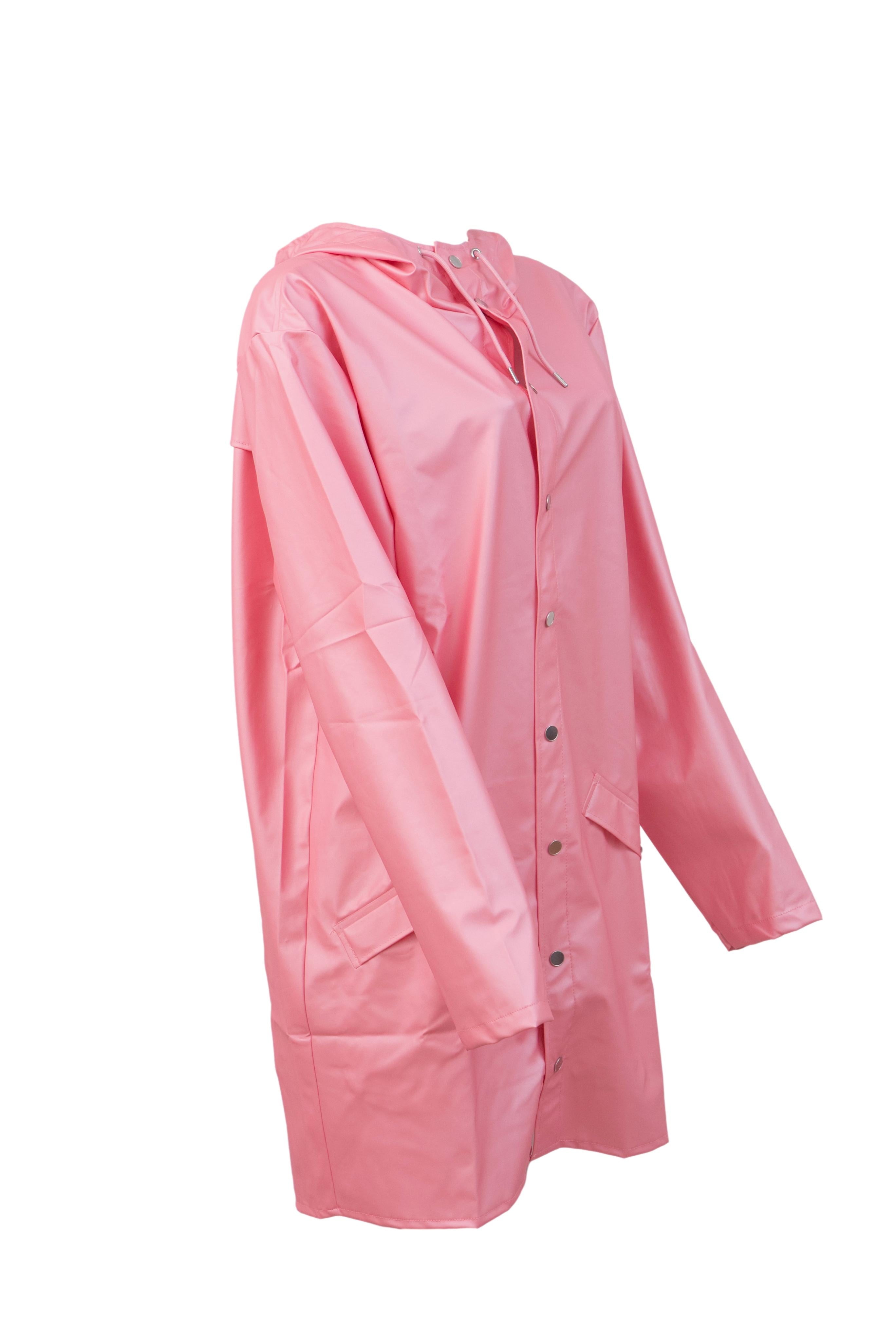 Capa De Chuva Feminina Rains Rosa - Tamanho L