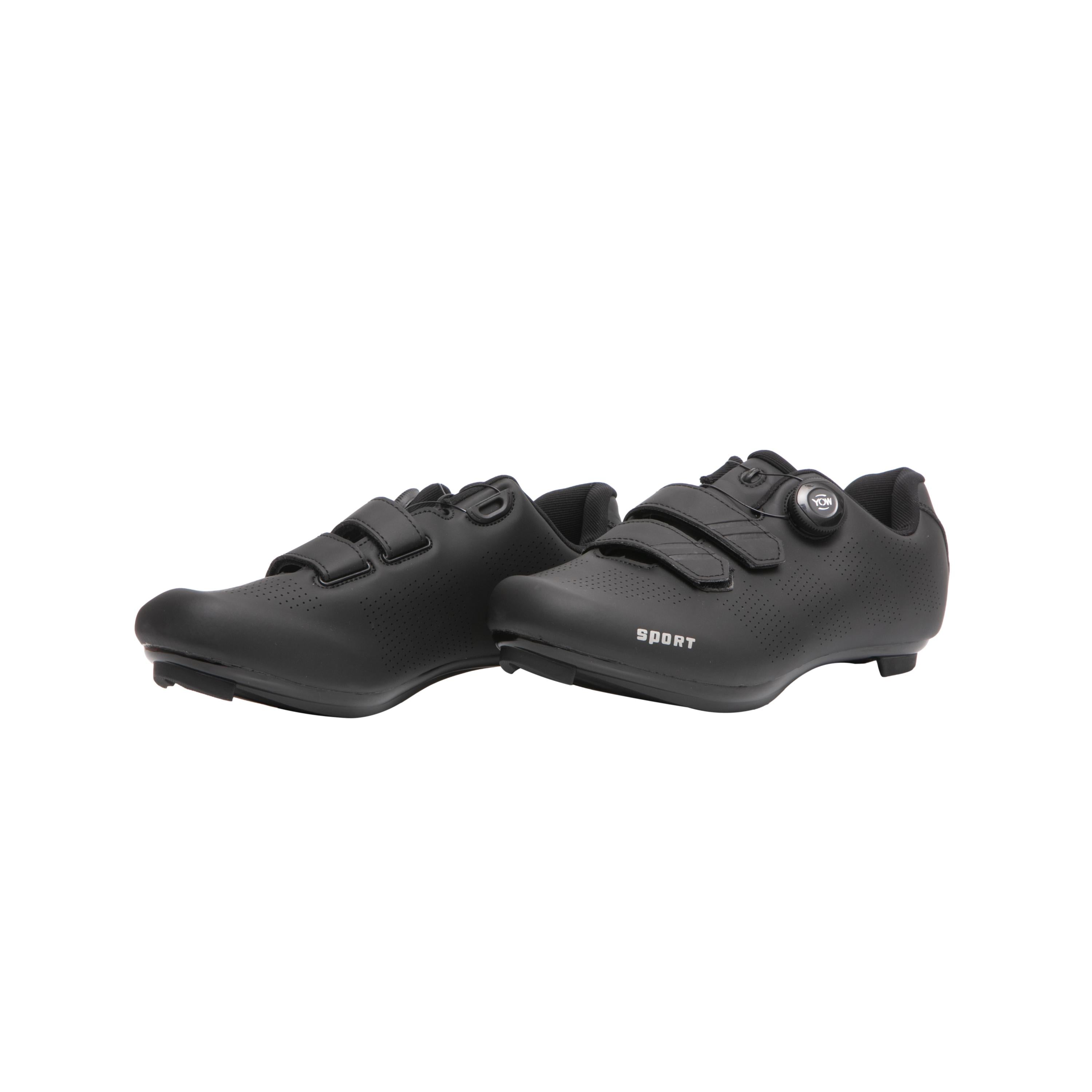 Sapatilha Unissex Ciclismo YOW Sport Preto - Tamanho 43 Europa