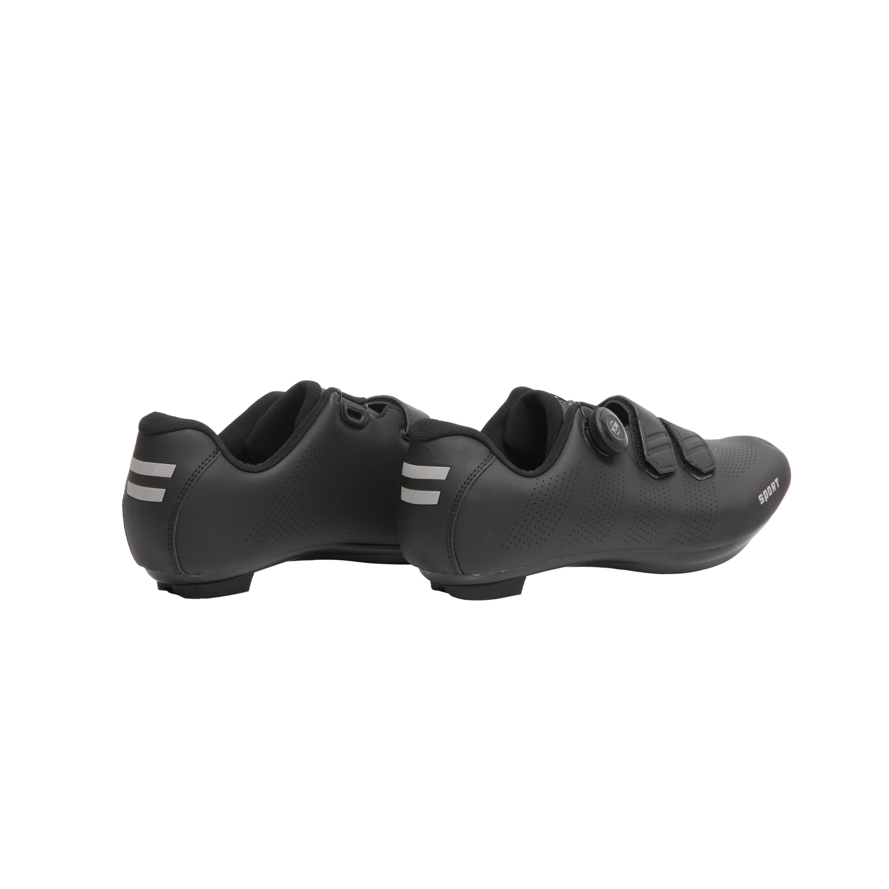 Sapatilha Unissex Ciclismo YOW Sport Preto - Tamanho 43 Europa