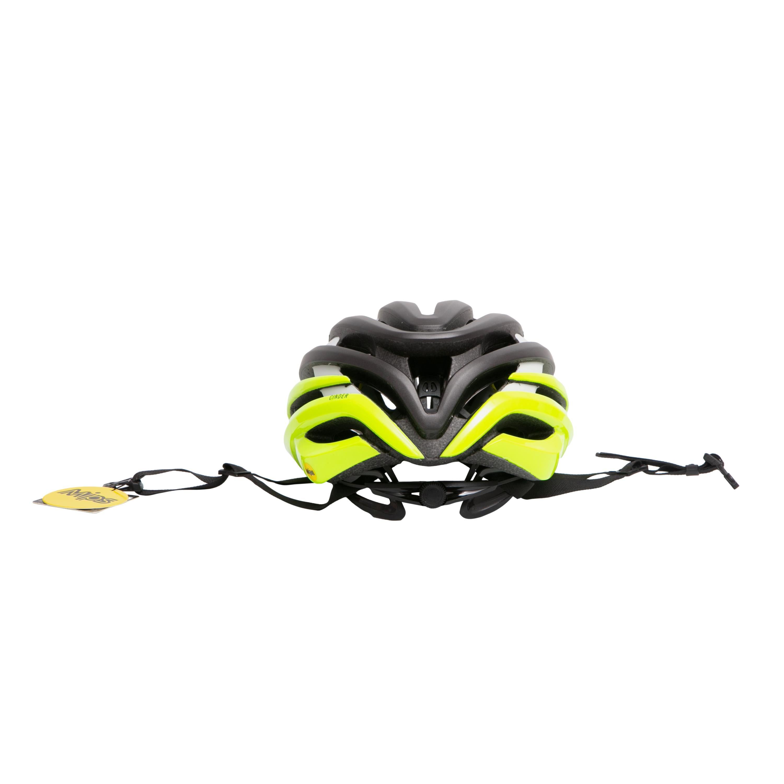 Capacete Unissex Ciclismo Giro Cinder Mips Preto/Verde - Tamanho 55 a 59
