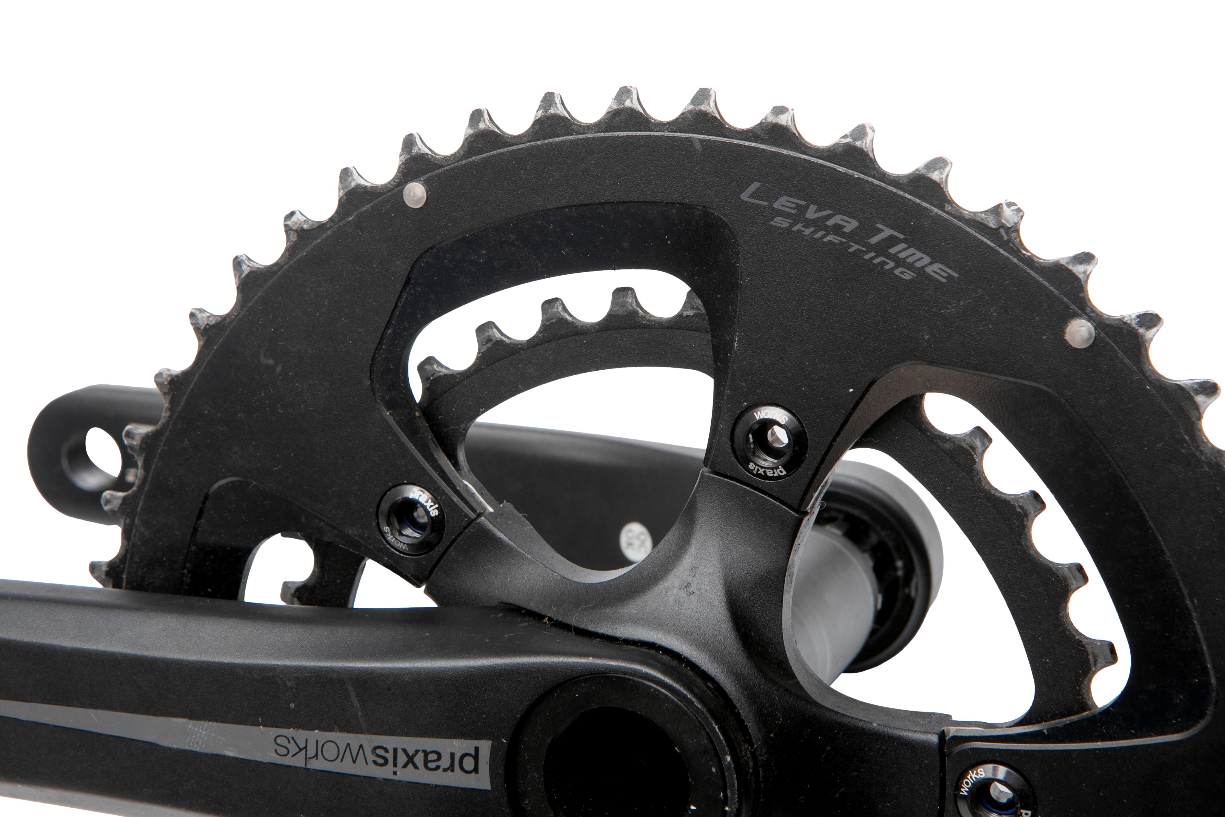 Pedivela Unissex Ciclismo Praxis Works Preta - Tamanho 52/36 - 52T