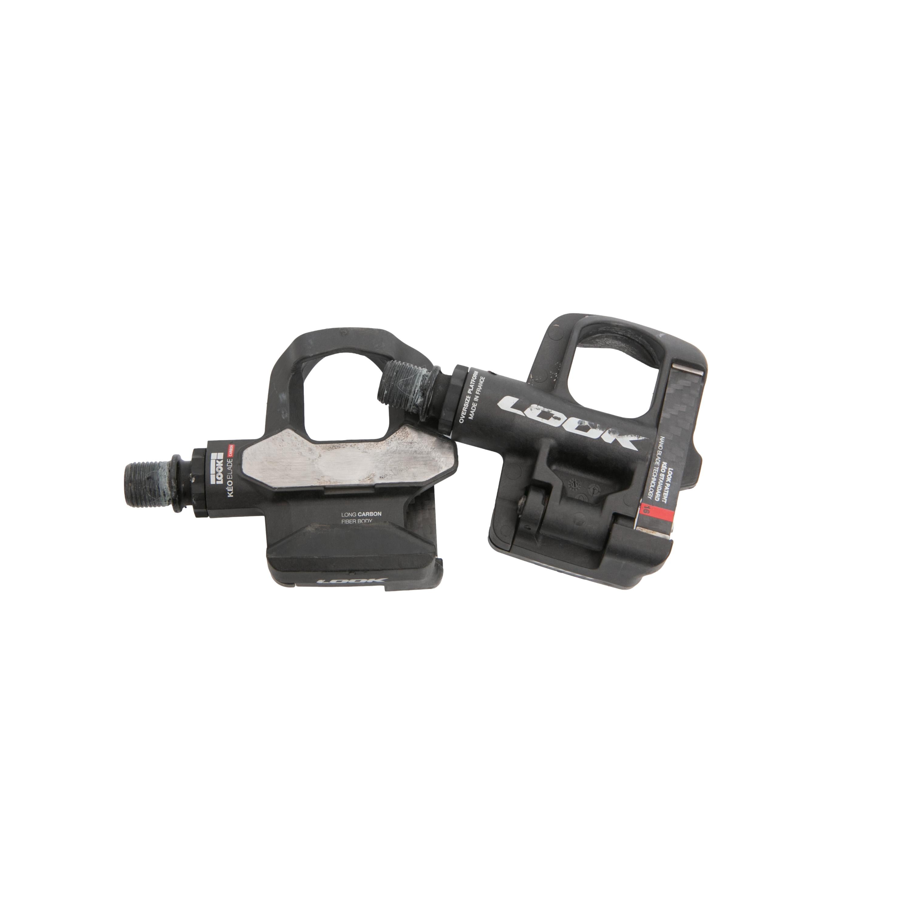 Pedal Ciclismo Look Carbon Fiber Body Preto - Tamanho 16