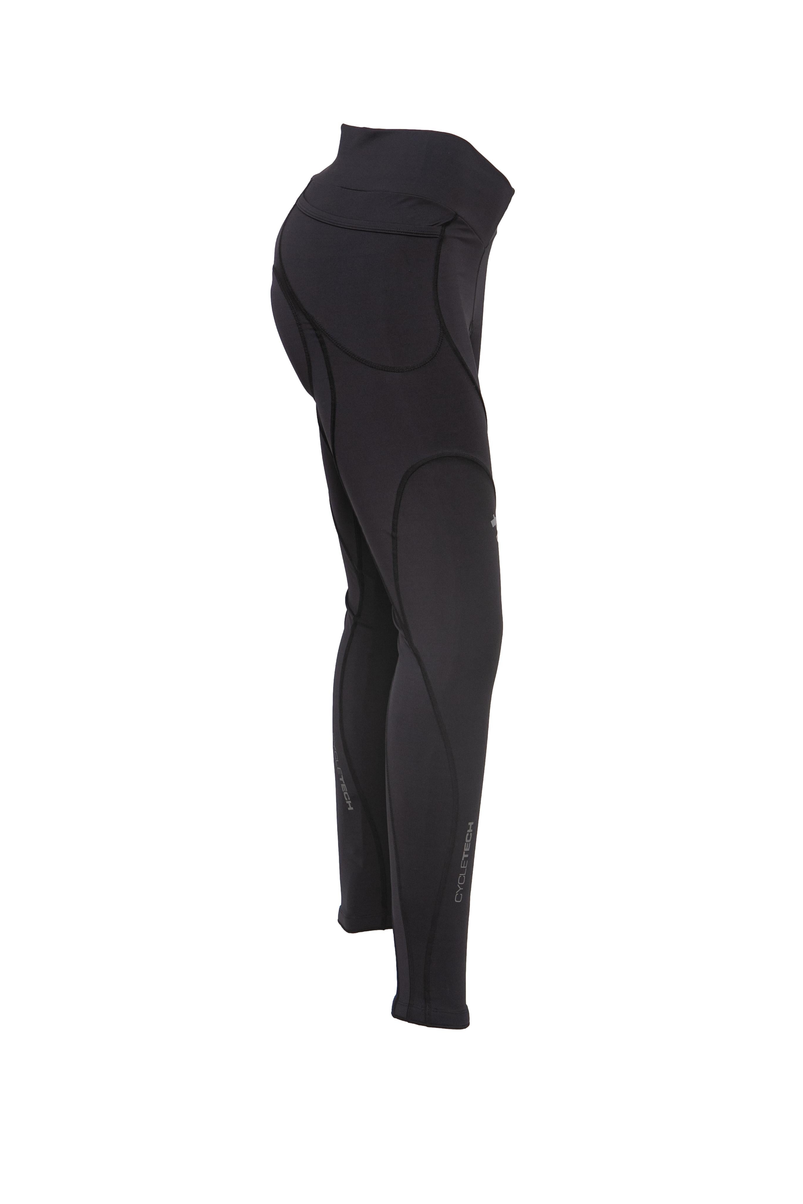 Calça Feminina Ciclismo Flets Basic Compression 2017 Preta - Tamanho M