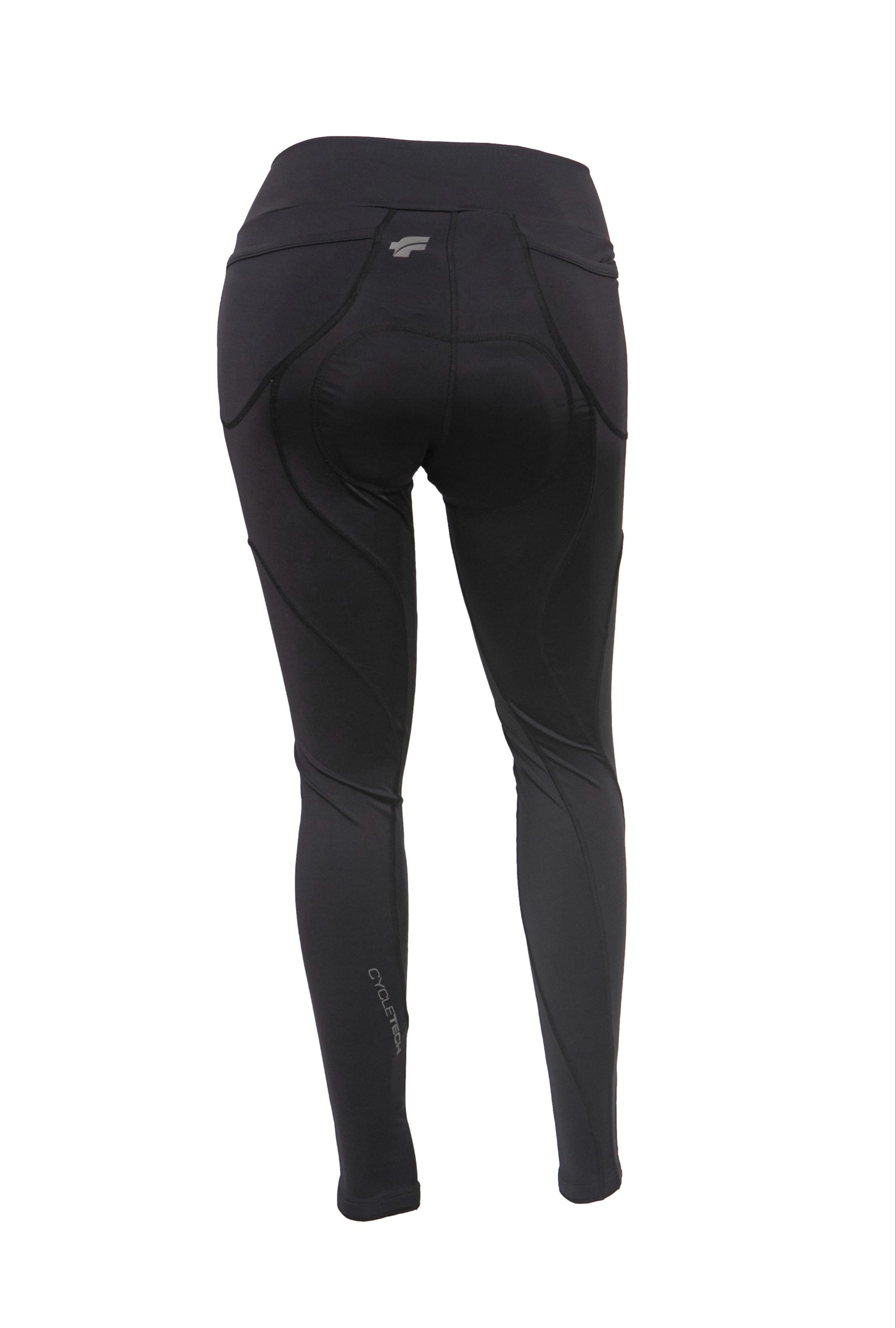 Calça Feminina Ciclismo Flets Basic Compression 2017 Preta - Tamanho M