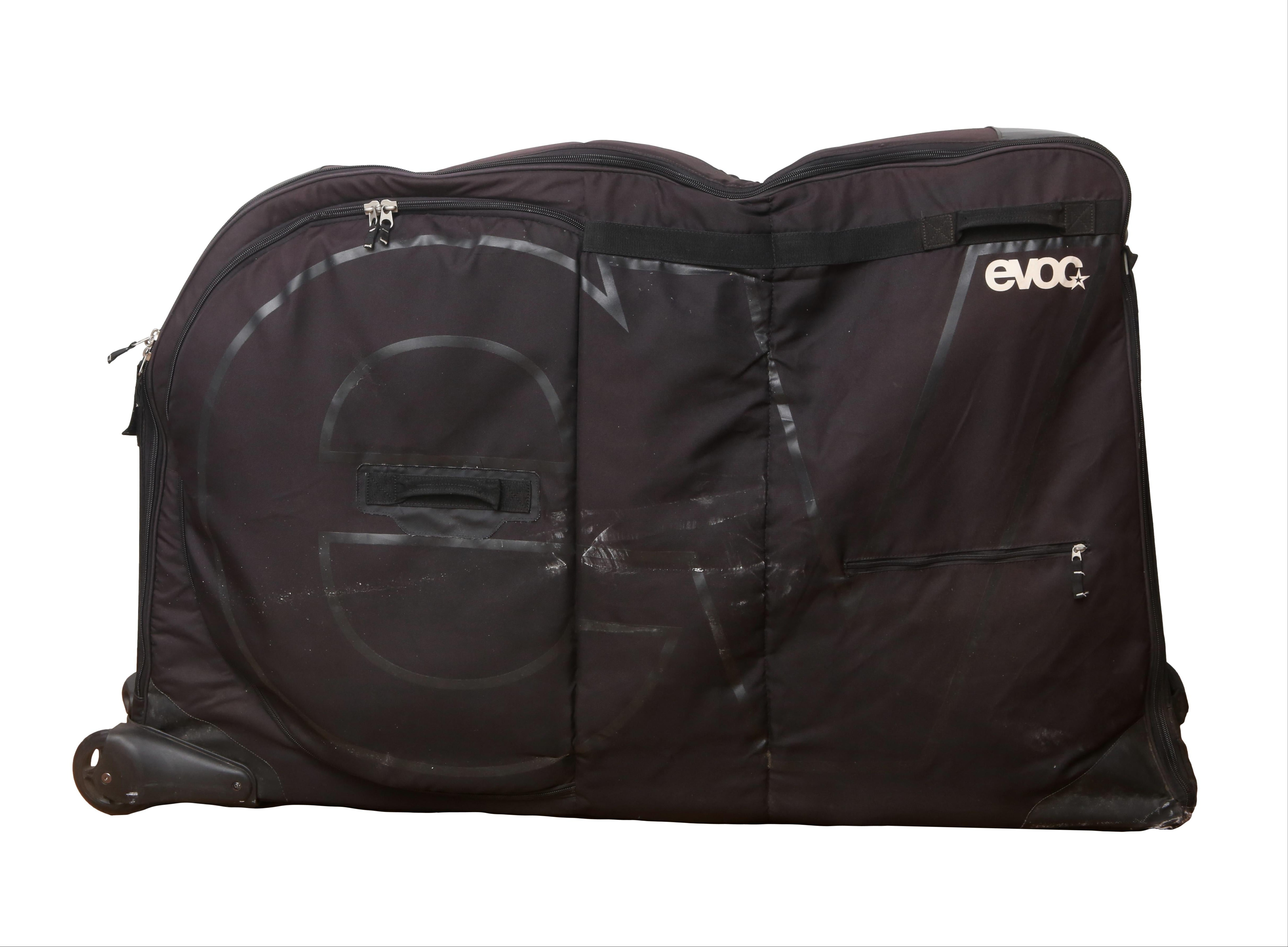 Mala Bike Ciclismo Evoc Traval Preta - Peso 9kg - Para Bike Tamanho 29