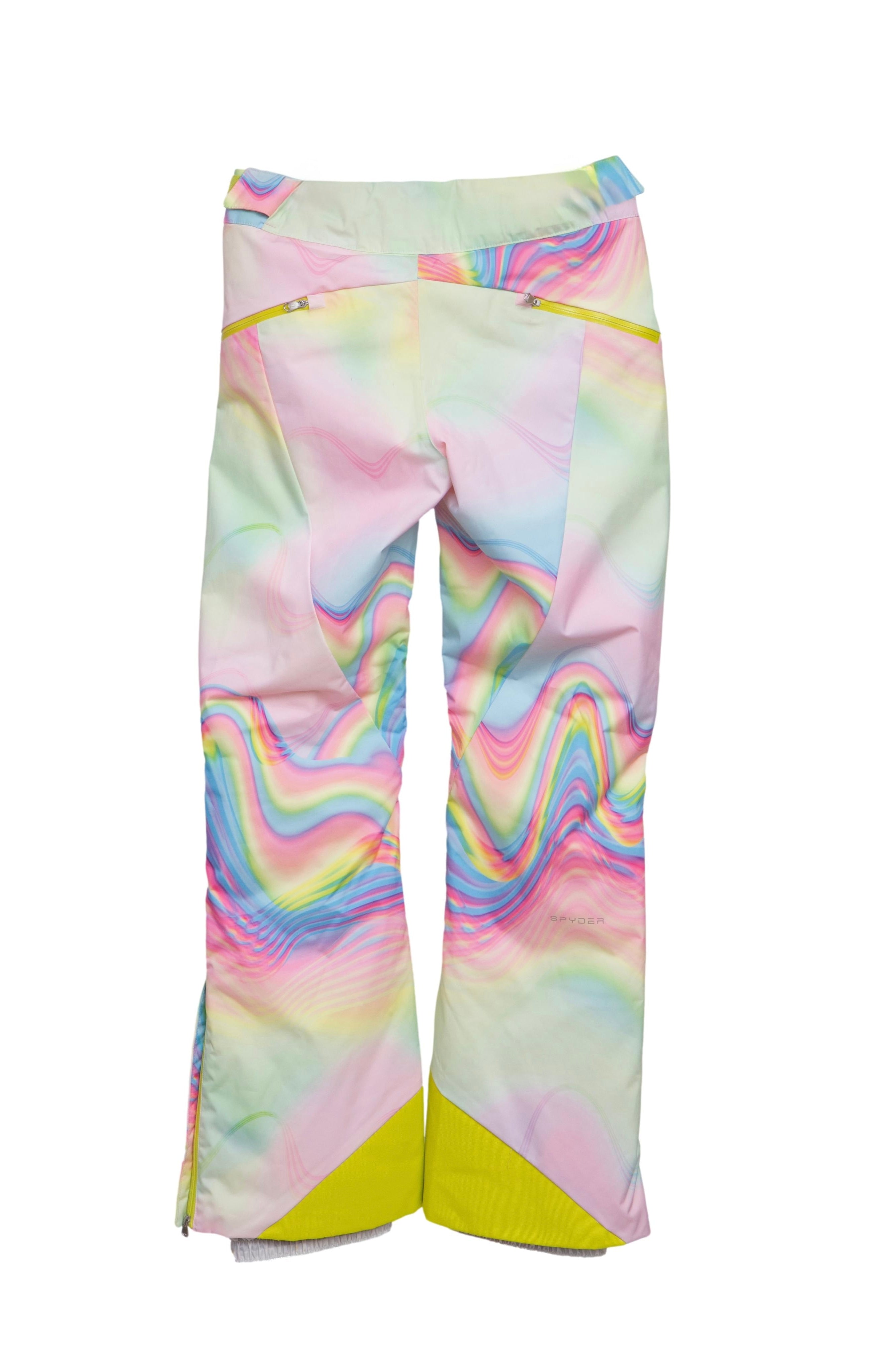 Calça Feminina Ski Spider Colorida - Tamanho 38