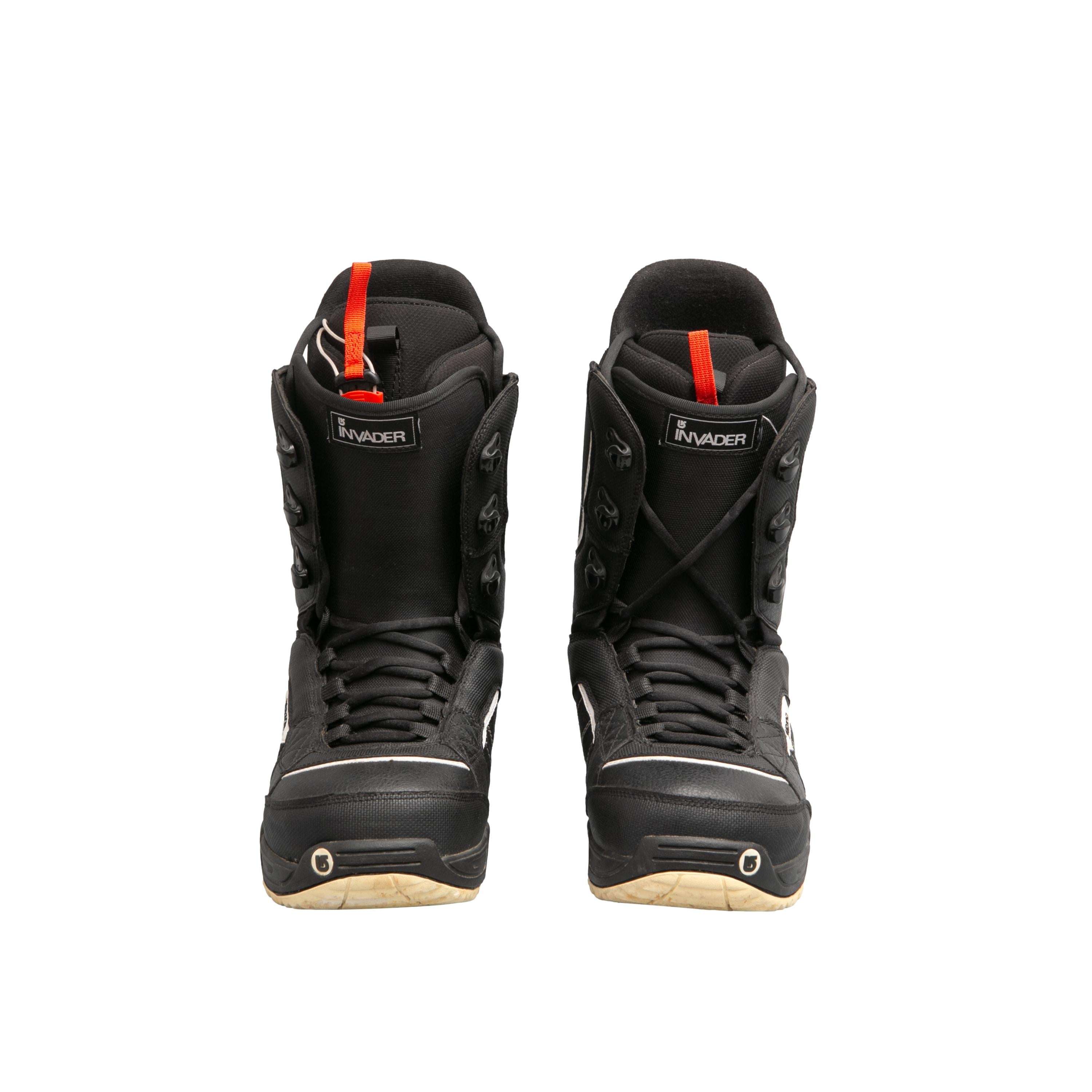 Bota Unissex Snowboard Burton Imprint1 Invader Preto/Branco - Tamanho 11 US