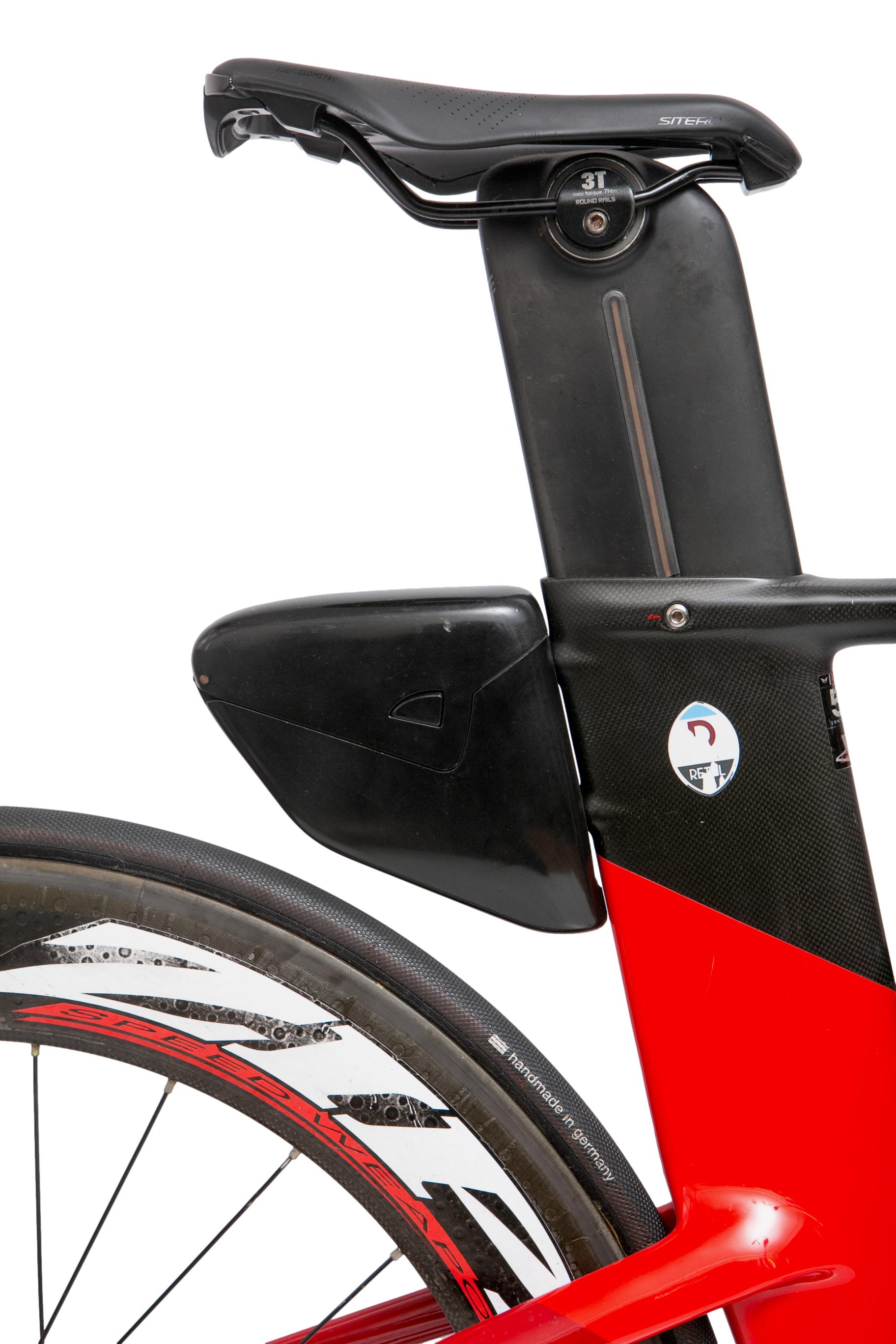Bicicleta Unissex Felt IA16 Vermelha Com Rodas Zipp + Rodas De Treino - Tamanho 51