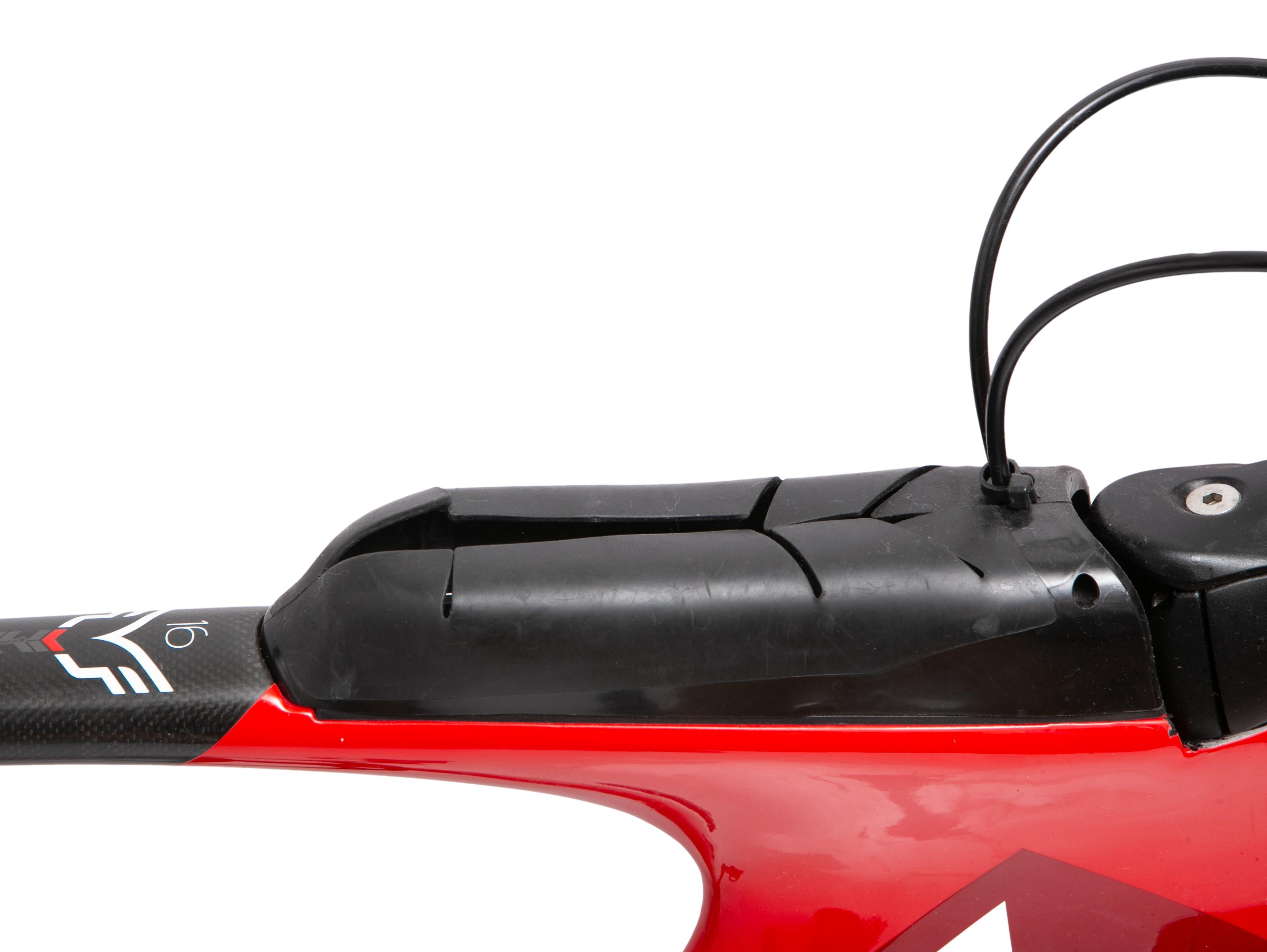 Bicicleta Unissex Felt IA16 Vermelha Com Rodas Zipp + Rodas De Treino - Tamanho 51