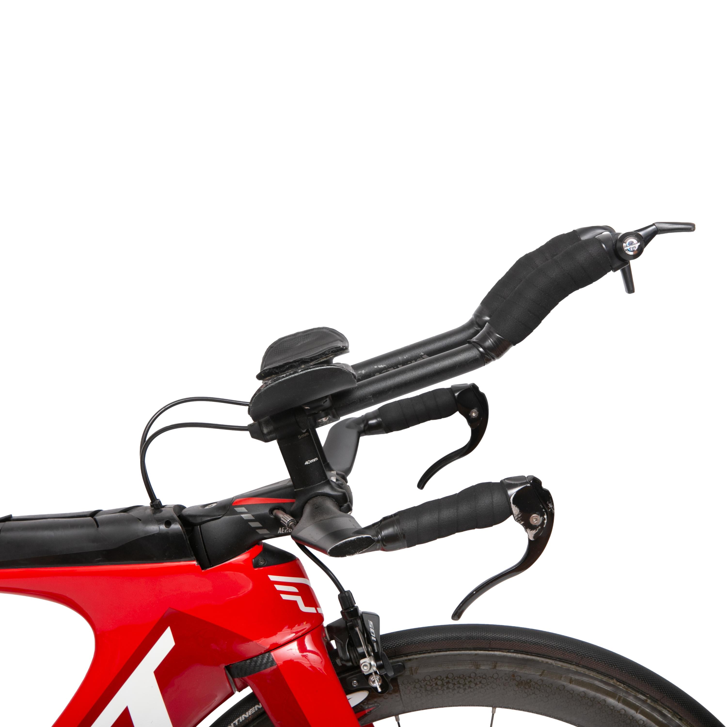 Bicicleta Unissex Felt IA16 Vermelha Com Rodas Zipp + Rodas De Treino - Tamanho 51
