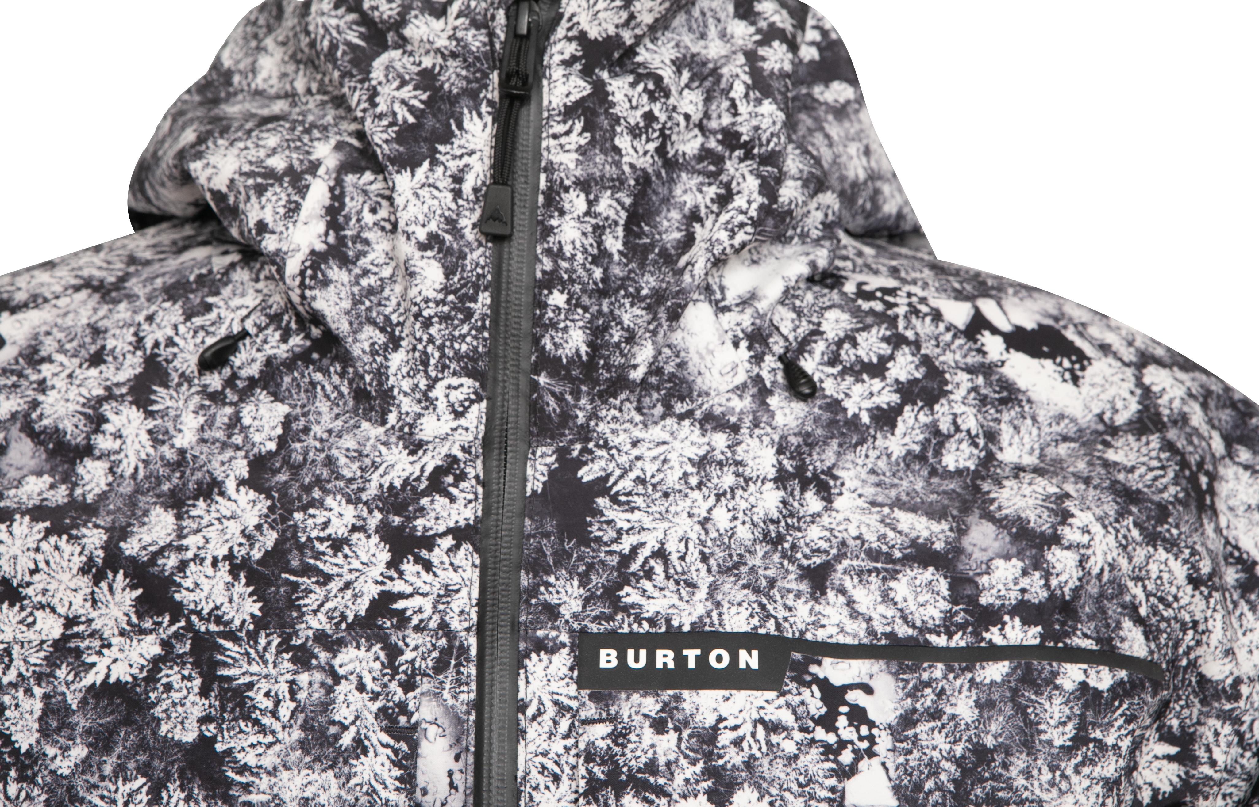 Casaco Masculino Snowboard/Ski Burton Preto e Branco - Tamanho S