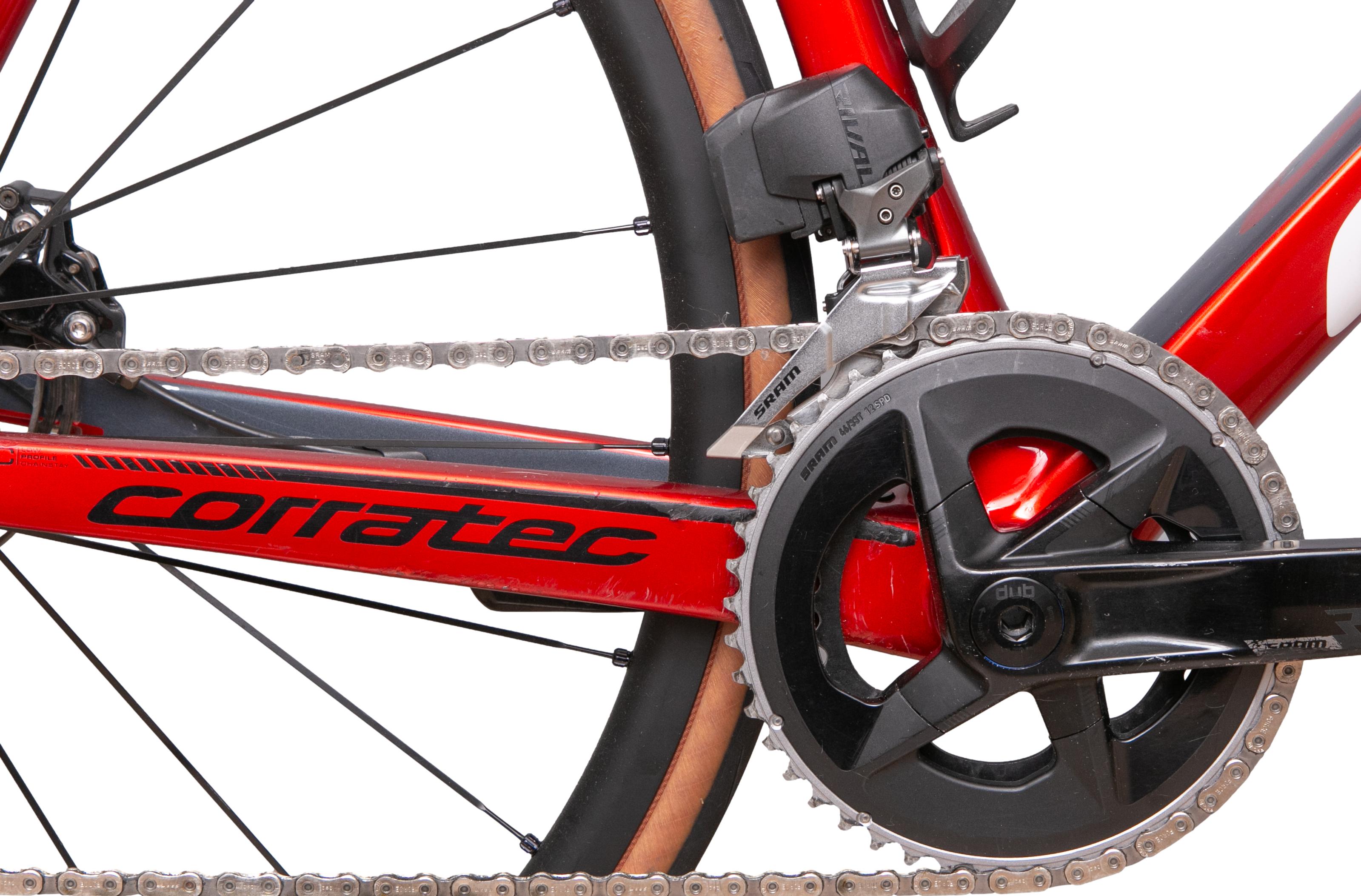 Bicicleta Corratec CCT Evo Vermelha - Tamanho 57