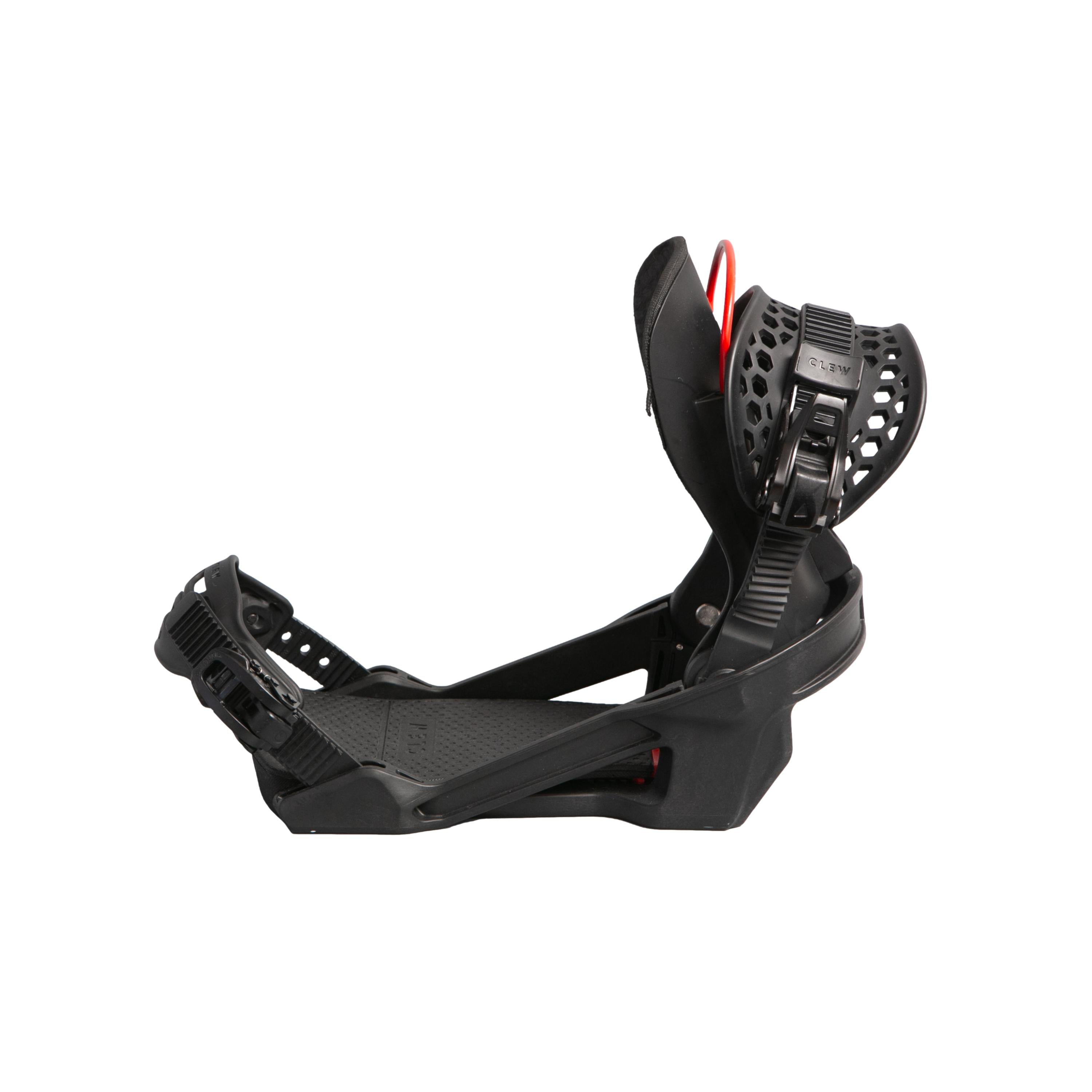 Binding Unissex Snowboard Clew Preto - Tamanho M