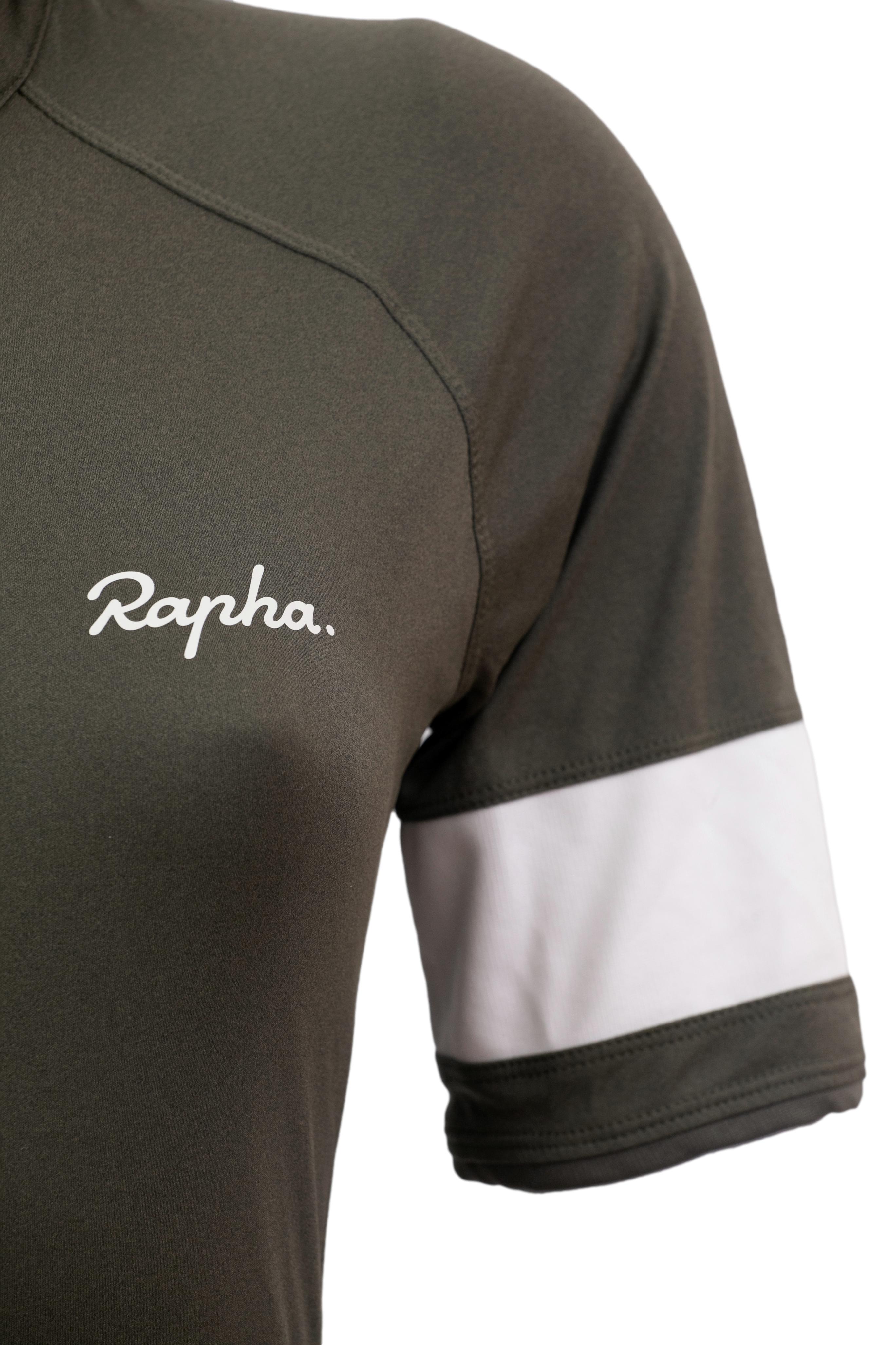 Camiseta Feminina Ciclismo Rapha Verde Musgo - Tamanho S