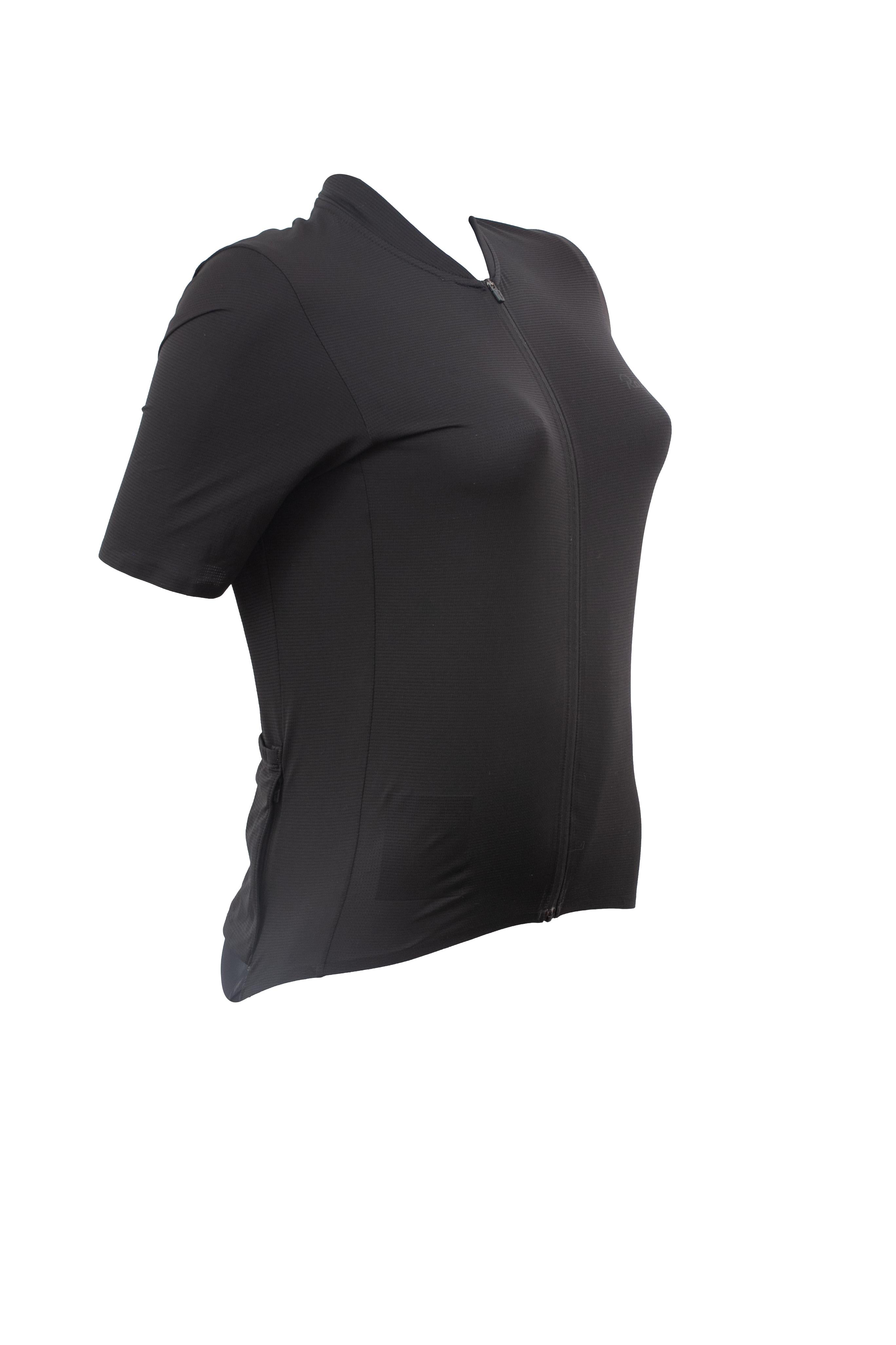 Camiseta Feminina Ciclismo Rapha Preta - Tamanho S