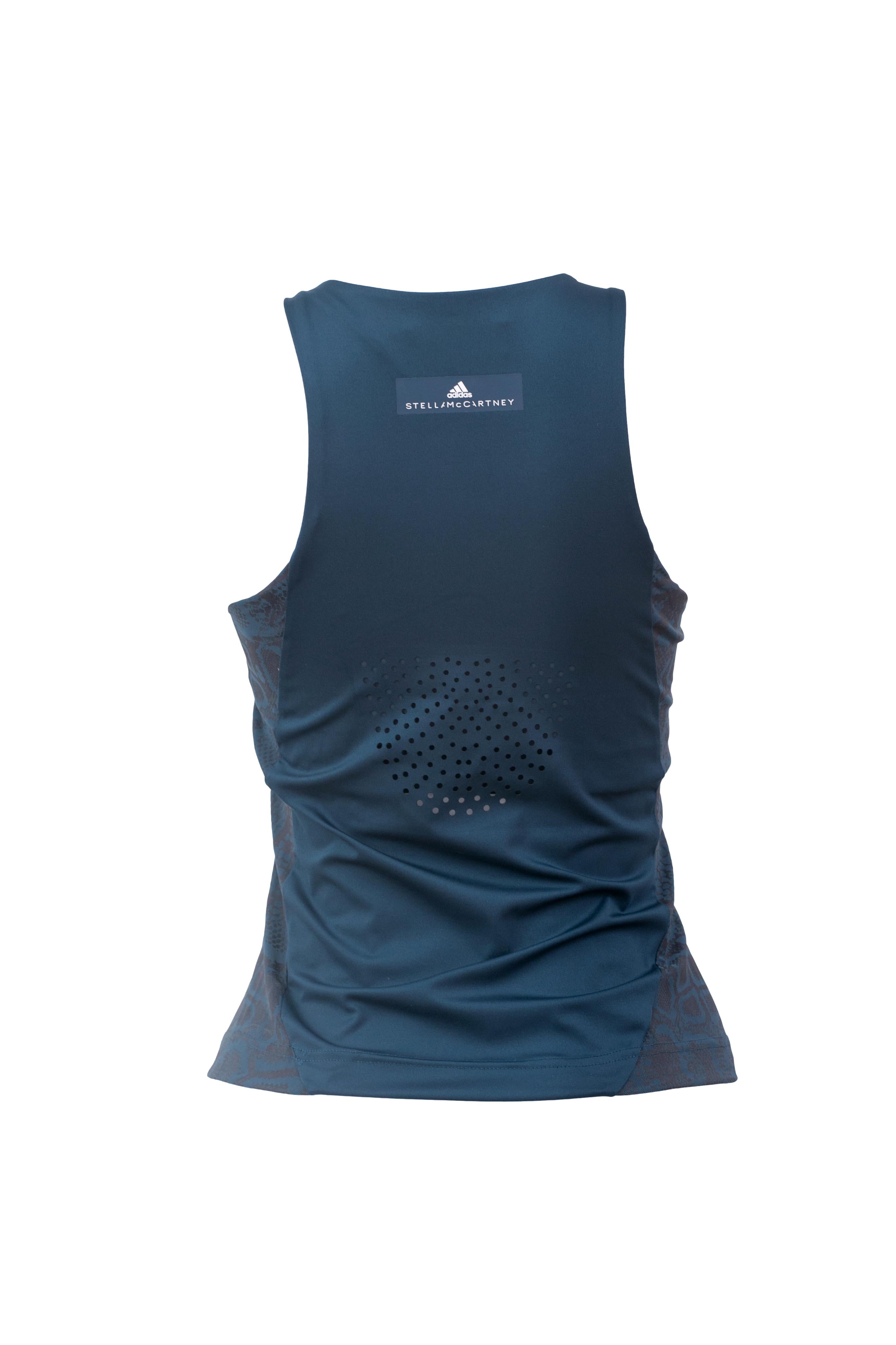 Camiseta Feminina Ciclismo Adidas Stella McCartney Azul - Tamanho S