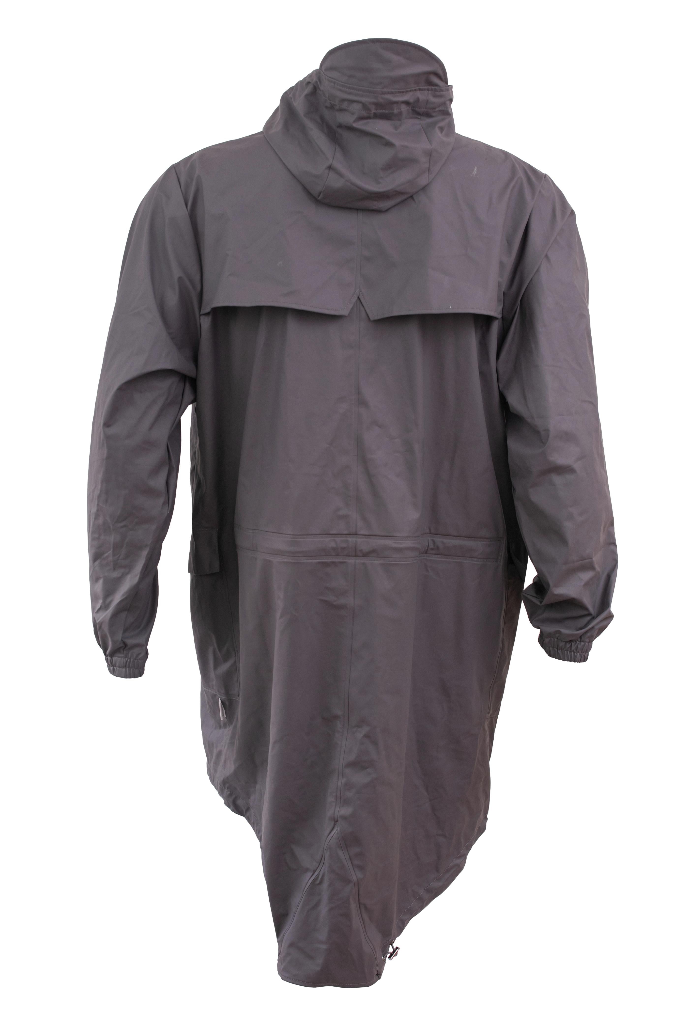Capa De Chuva Unissex Rains Cinza - Tamanho S