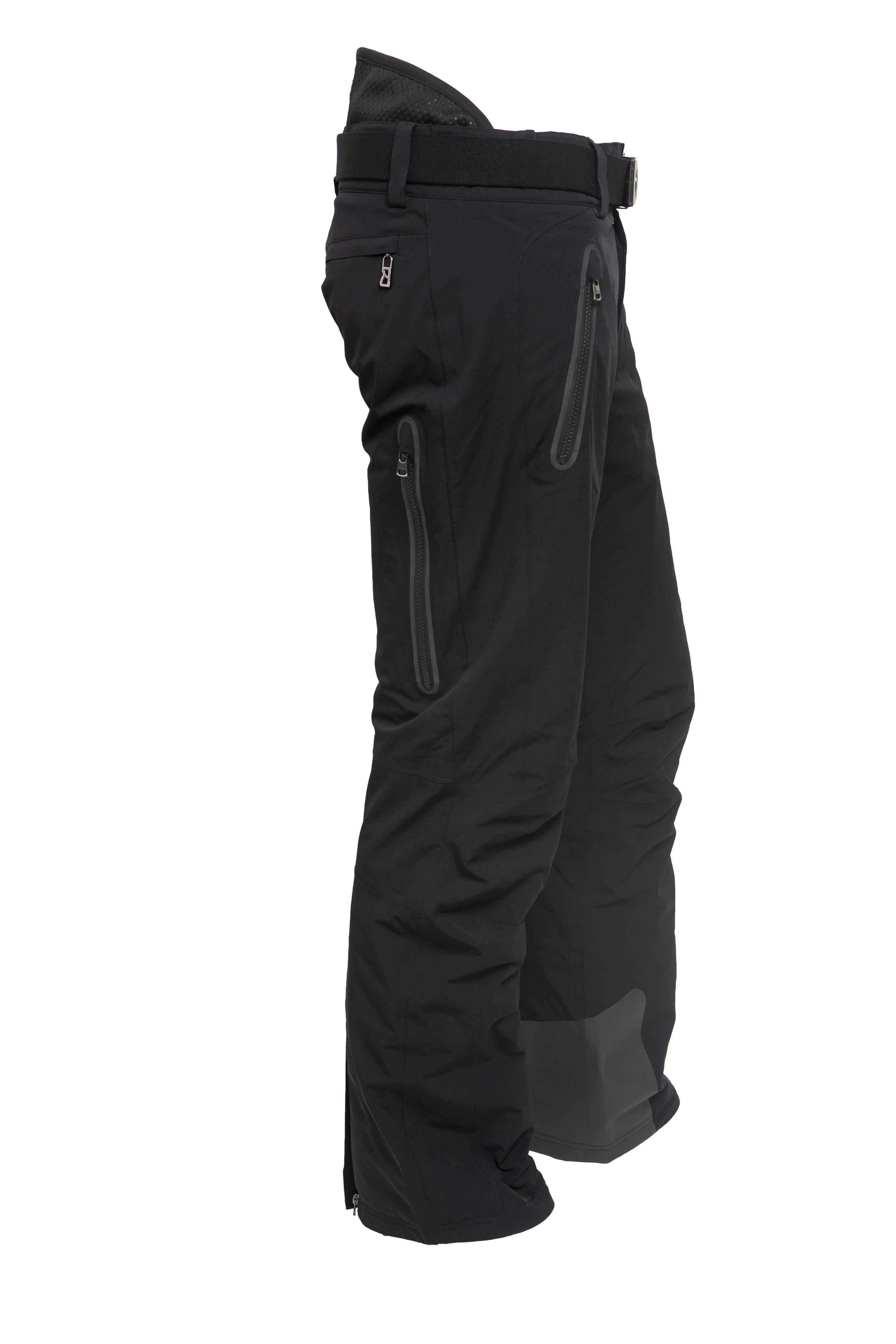 Calça Unissex Ski Bogner Primaloft Preto Com Cinto - Tamanho M