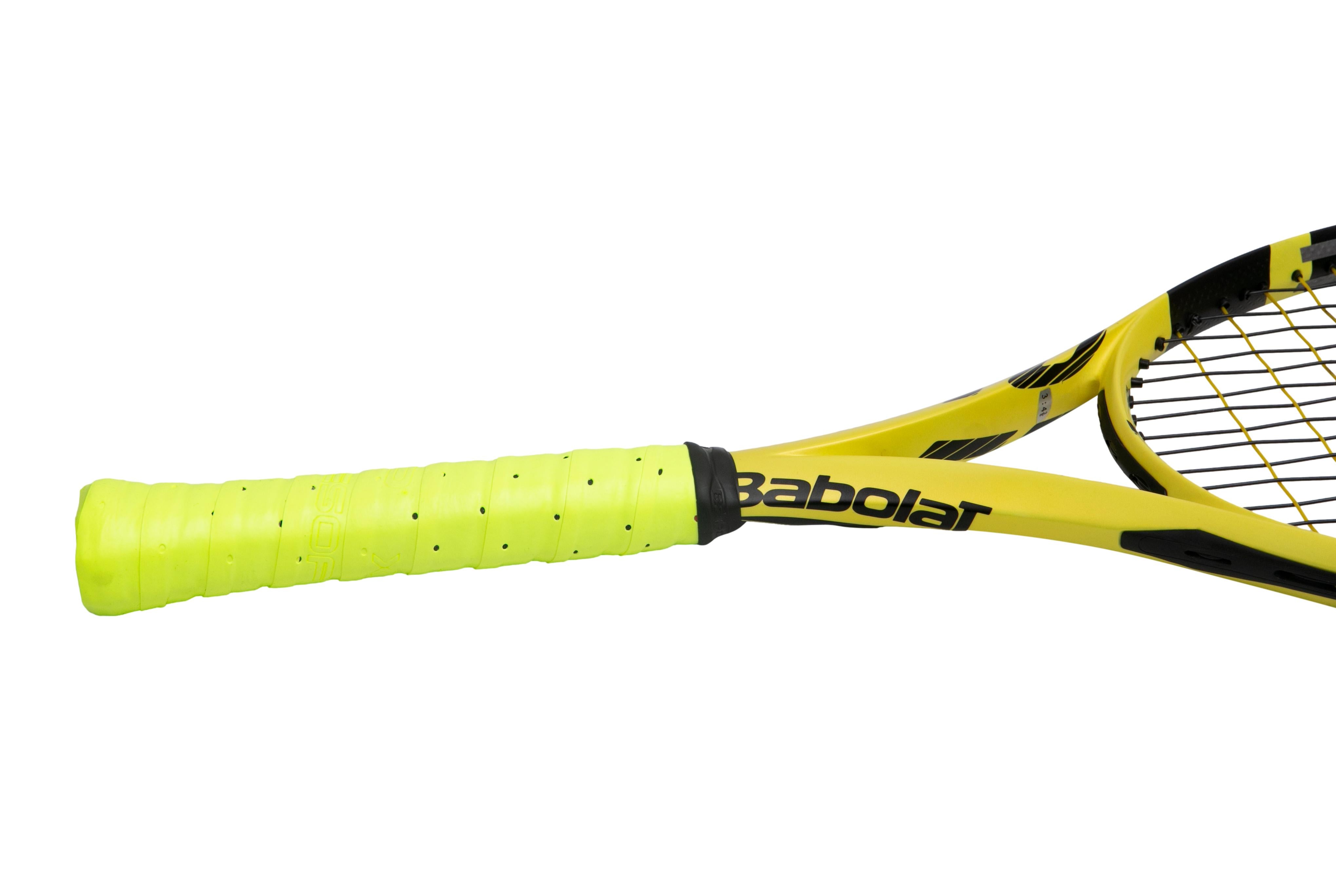 Raquete Unissex Tenis Babolat Pure Aero Tour Carbon Amarela L3
