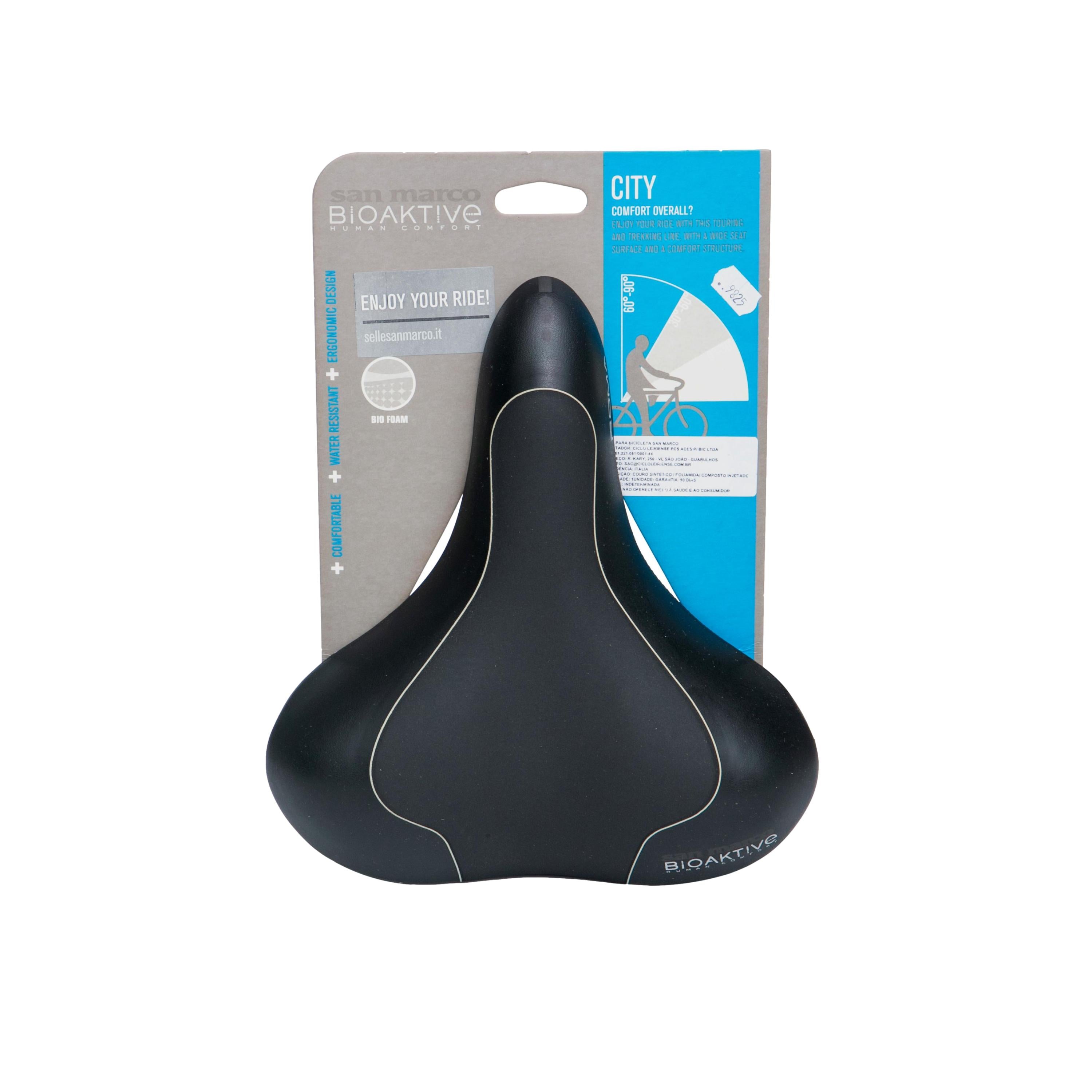 Banco Selim Selle San Marco Roma Advanced Preto Biofoam Klip