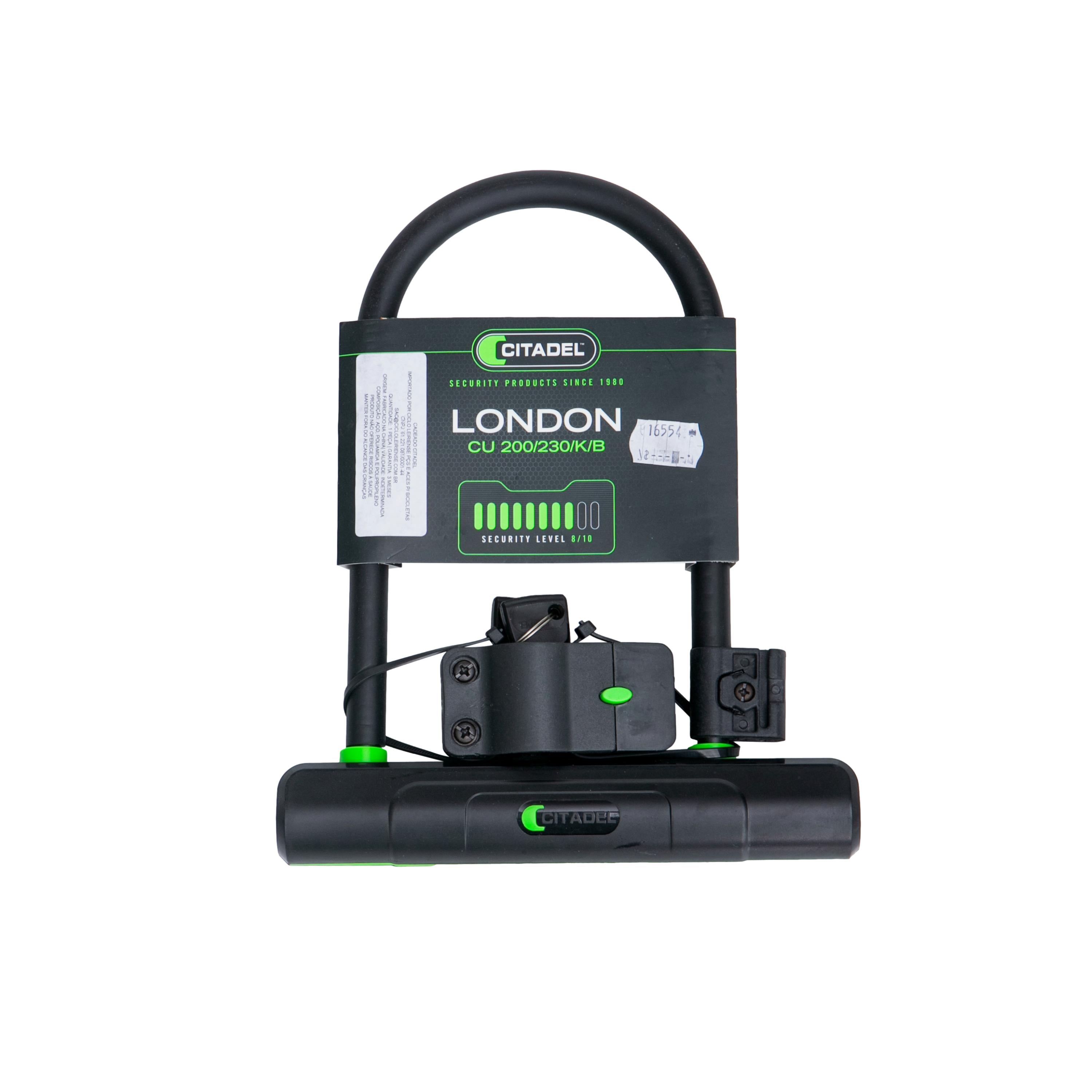 Cadeado Citadel Chave London C U 200/230/K/B TIPO U